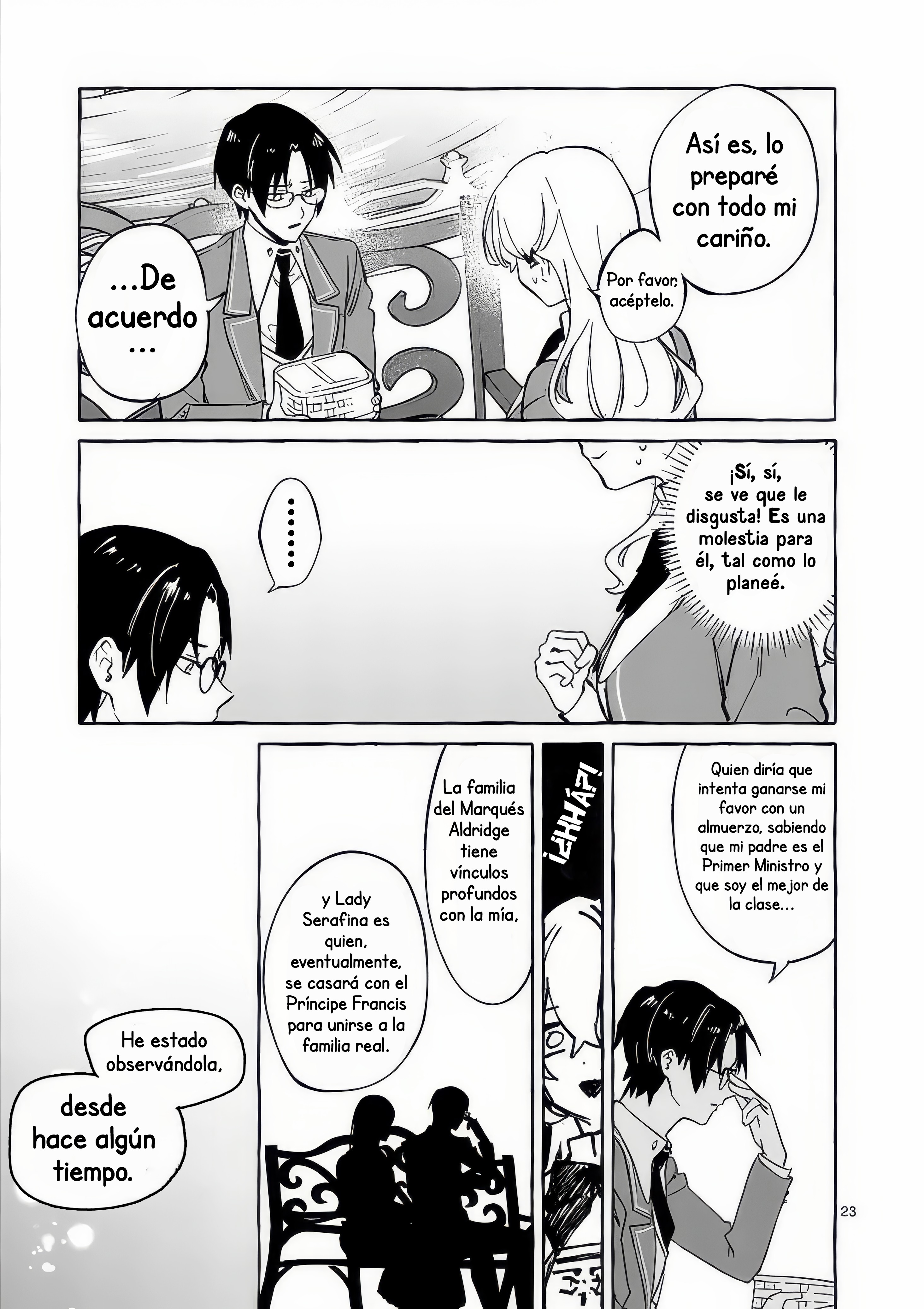 Hametsu o Hikaeta Akuyaku Reijō ga Muri Shite Heroine wo Enjita Kekka Taida na Yosei ga Akogare Nanoni, Daini Oji no Dekiai Route ni Konwakuchu capítulo 10 página 26