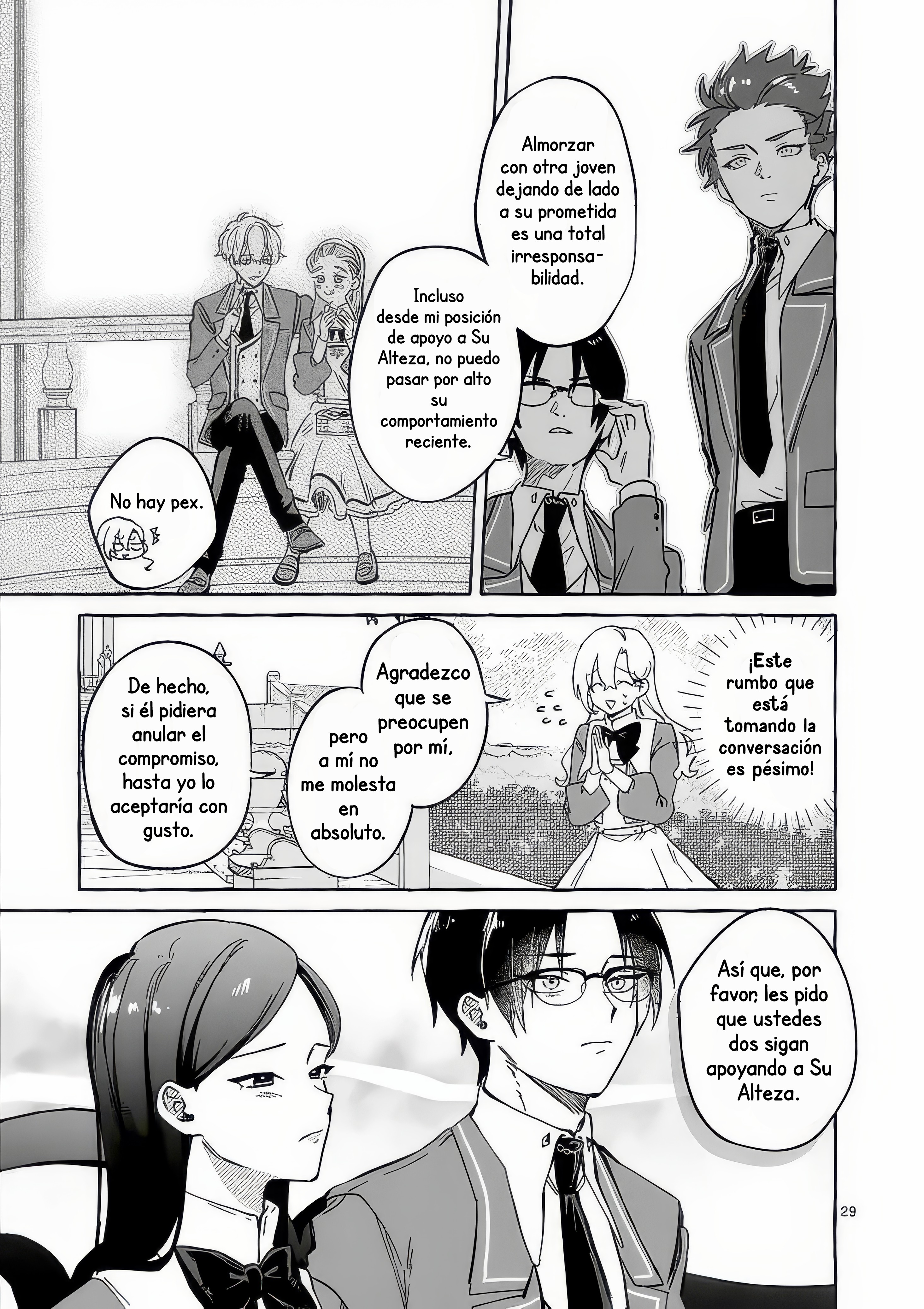Hametsu o Hikaeta Akuyaku Reijō ga Muri Shite Heroine wo Enjita Kekka Taida na Yosei ga Akogare Nanoni, Daini Oji no Dekiai Route ni Konwakuchu capítulo 10 página 32