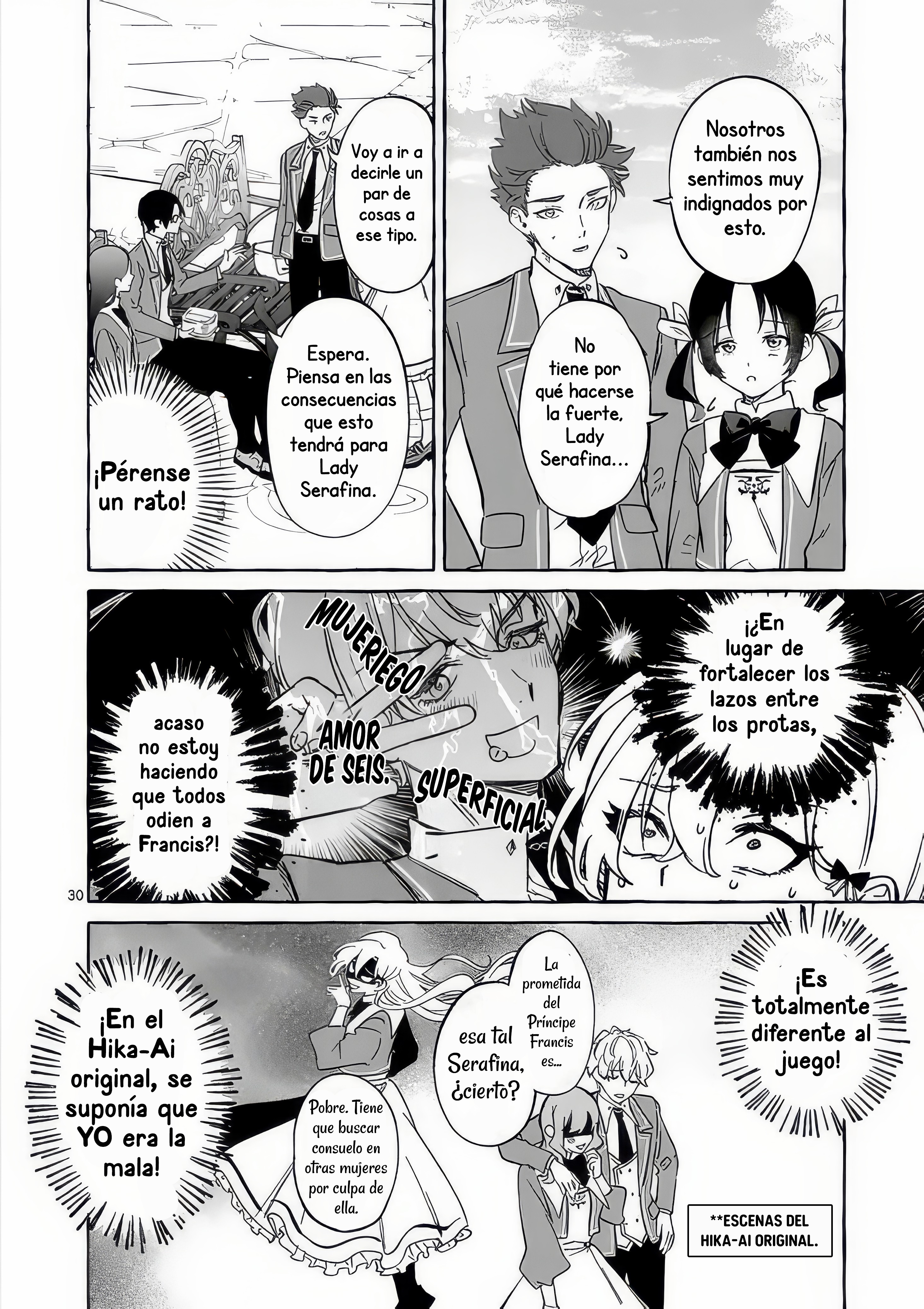 Hametsu o Hikaeta Akuyaku Reijō ga Muri Shite Heroine wo Enjita Kekka Taida na Yosei ga Akogare Nanoni, Daini Oji no Dekiai Route ni Konwakuchu capítulo 10 página 33