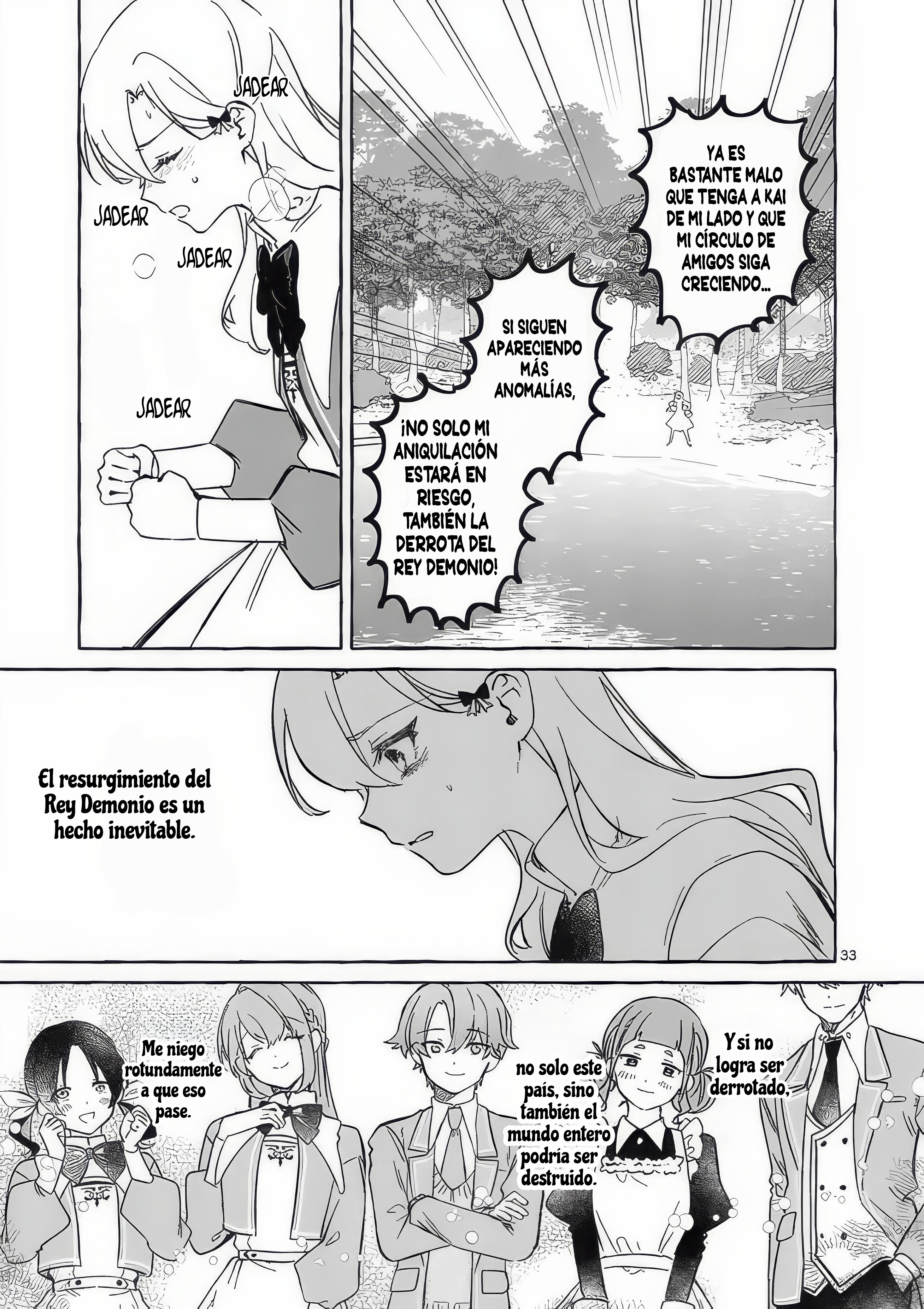 Hametsu o Hikaeta Akuyaku Reijō ga Muri Shite Heroine wo Enjita Kekka Taida na Yosei ga Akogare Nanoni, Daini Oji no Dekiai Route ni Konwakuchu capítulo 10 página 36