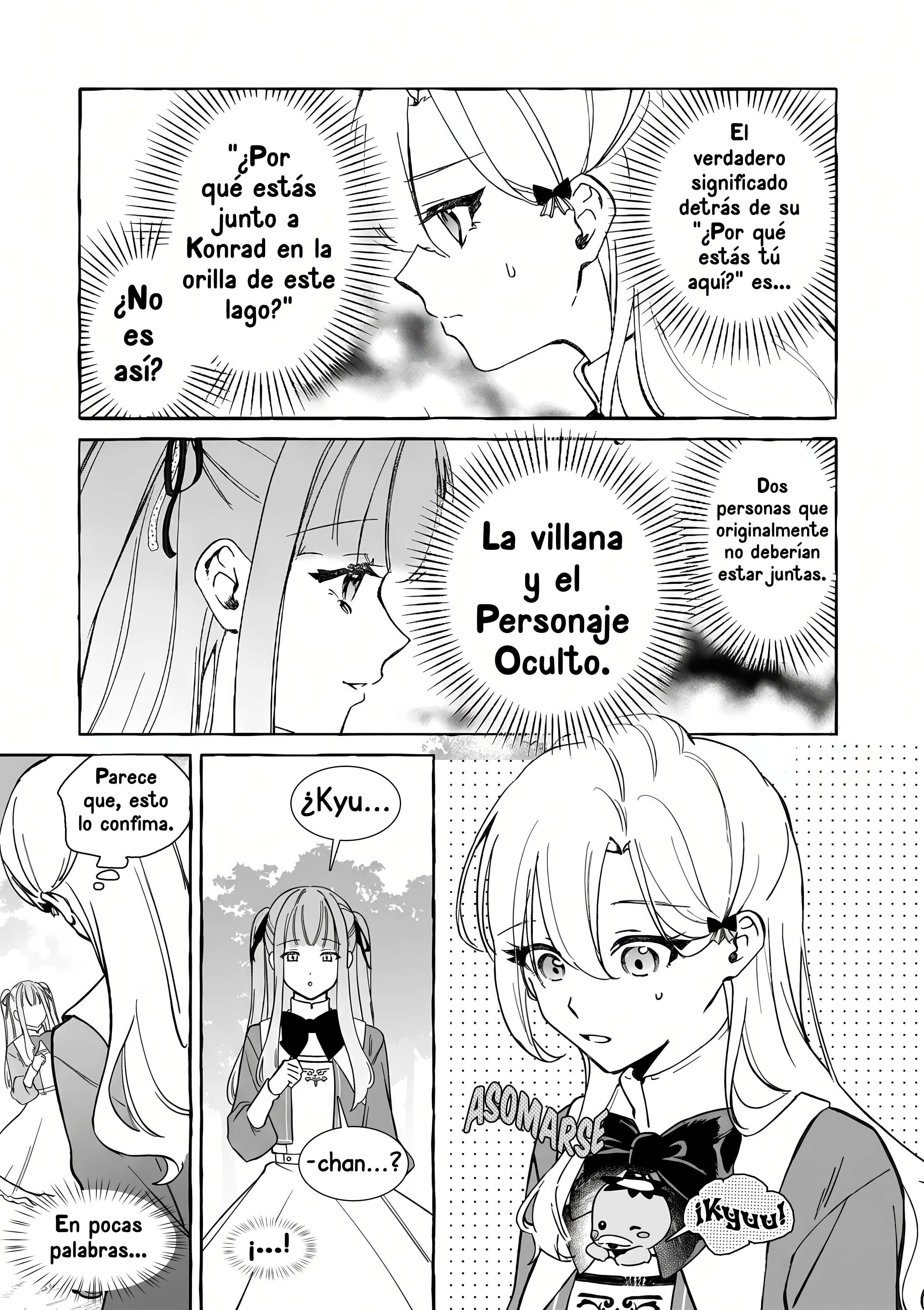 Hametsu o Hikaeta Akuyaku Reijō ga Muri Shite Heroine wo Enjita Kekka Taida na Yosei ga Akogare Nanoni, Daini Oji no Dekiai Route ni Konwakuchu capítulo 11.1 página 8