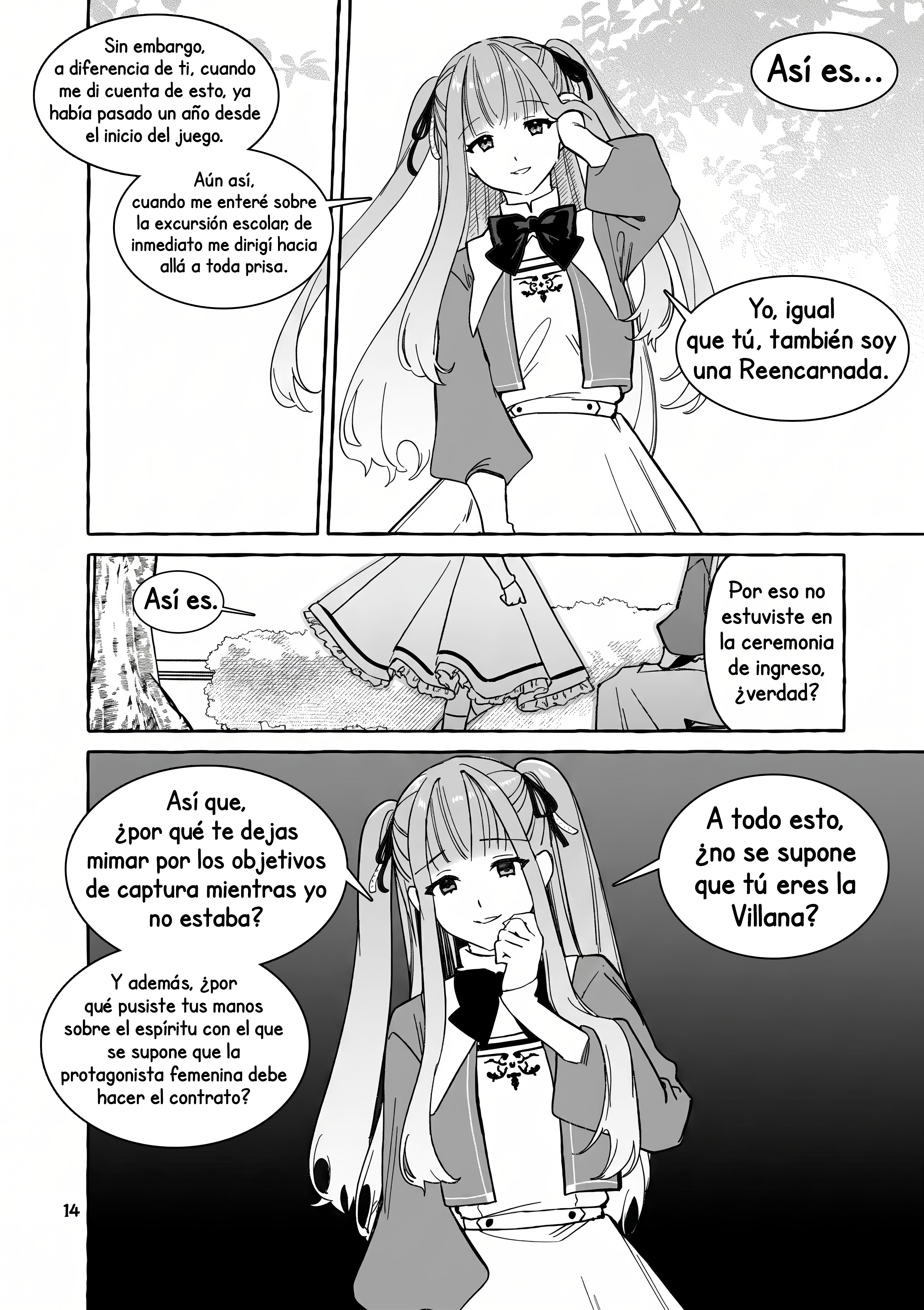 Hametsu o Hikaeta Akuyaku Reijō ga Muri Shite Heroine wo Enjita Kekka Taida na Yosei ga Akogare Nanoni, Daini Oji no Dekiai Route ni Konwakuchu capítulo 11.2 página 5