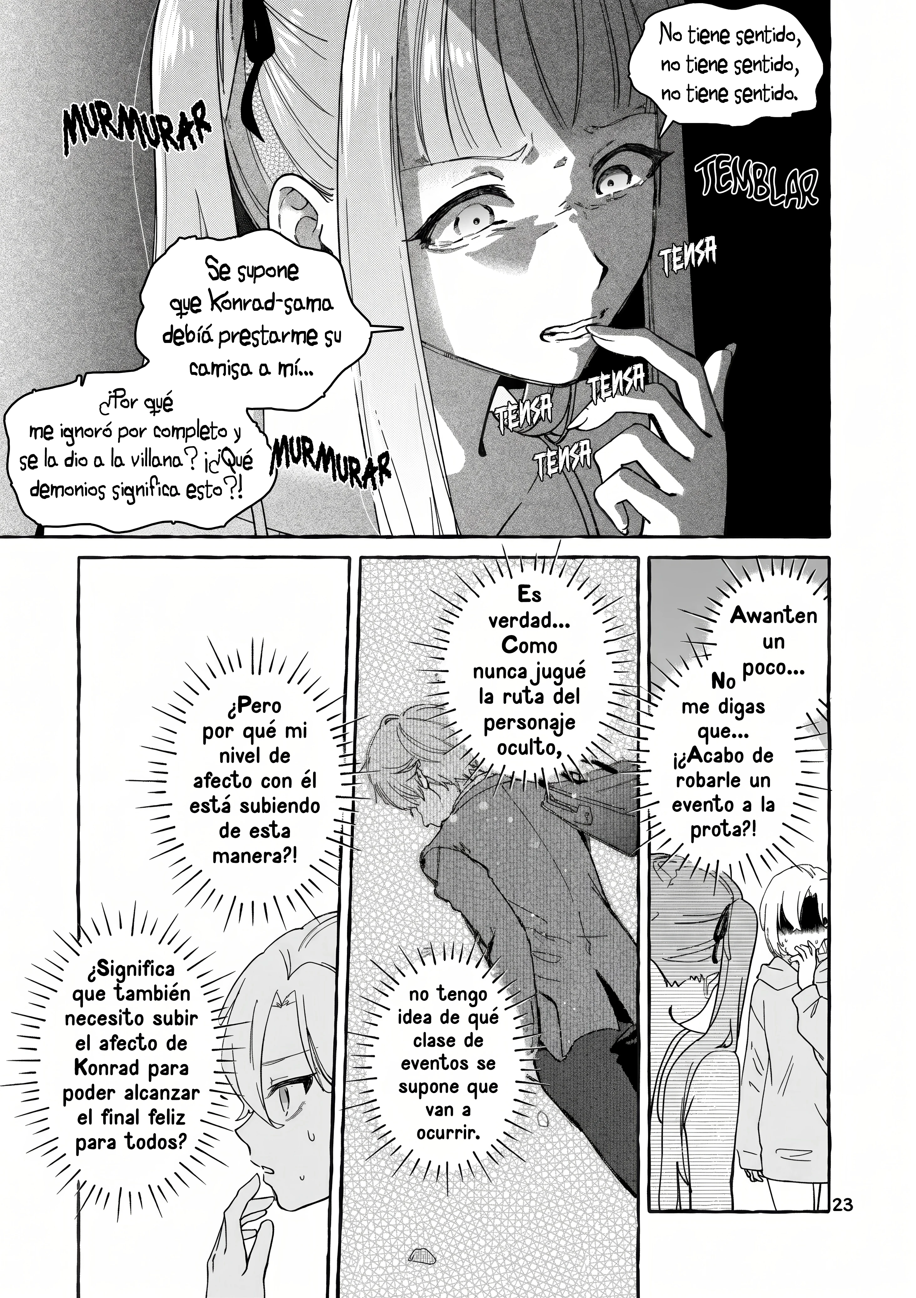 Hametsu o Hikaeta Akuyaku Reijō ga Muri Shite Heroine wo Enjita Kekka Taida na Yosei ga Akogare Nanoni, Daini Oji no Dekiai Route ni Konwakuchu capítulo 12.2 página 14