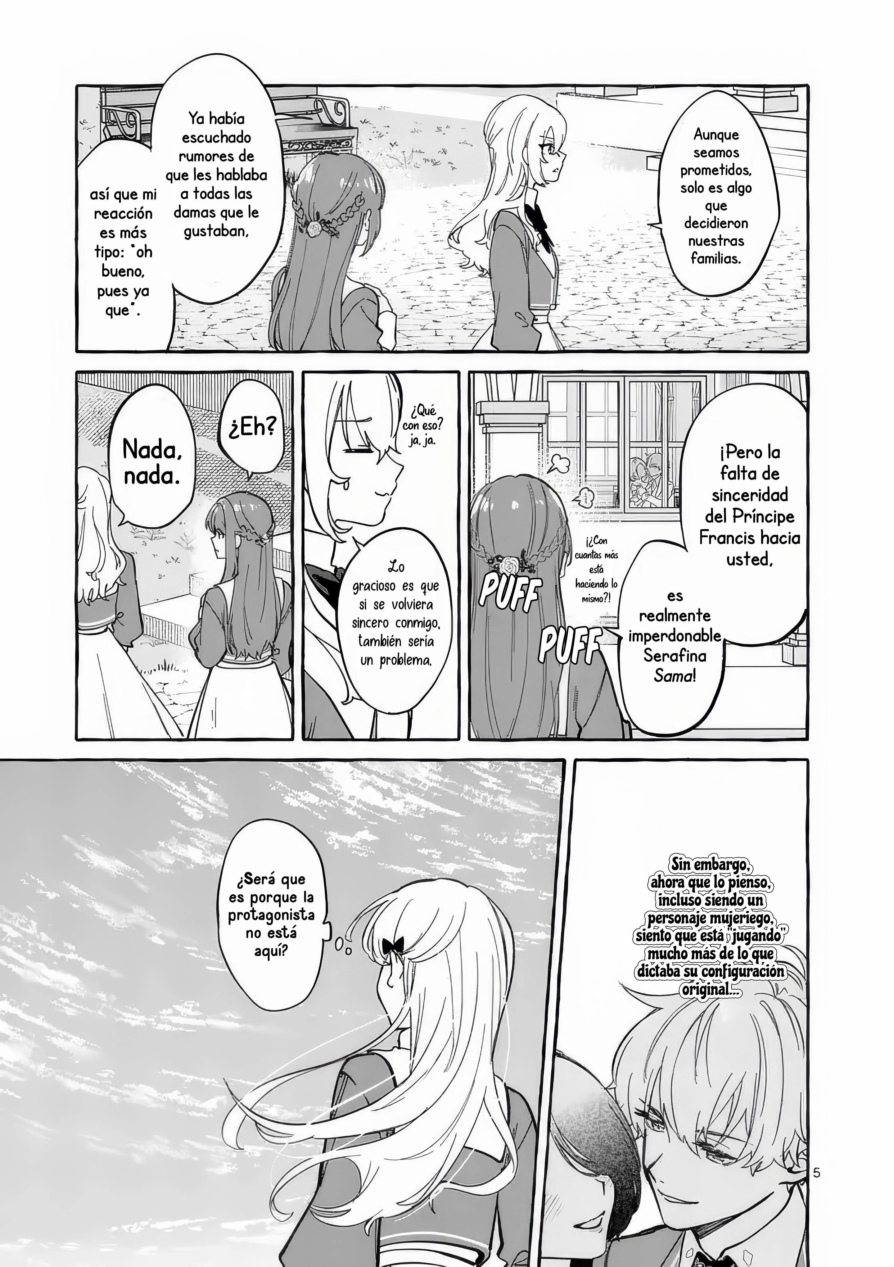 Hametsu o Hikaeta Akuyaku Reijō ga Muri Shite Heroine wo Enjita Kekka Taida na Yosei ga Akogare Nanoni, Daini Oji no Dekiai Route ni Konwakuchu capítulo 5 página 8