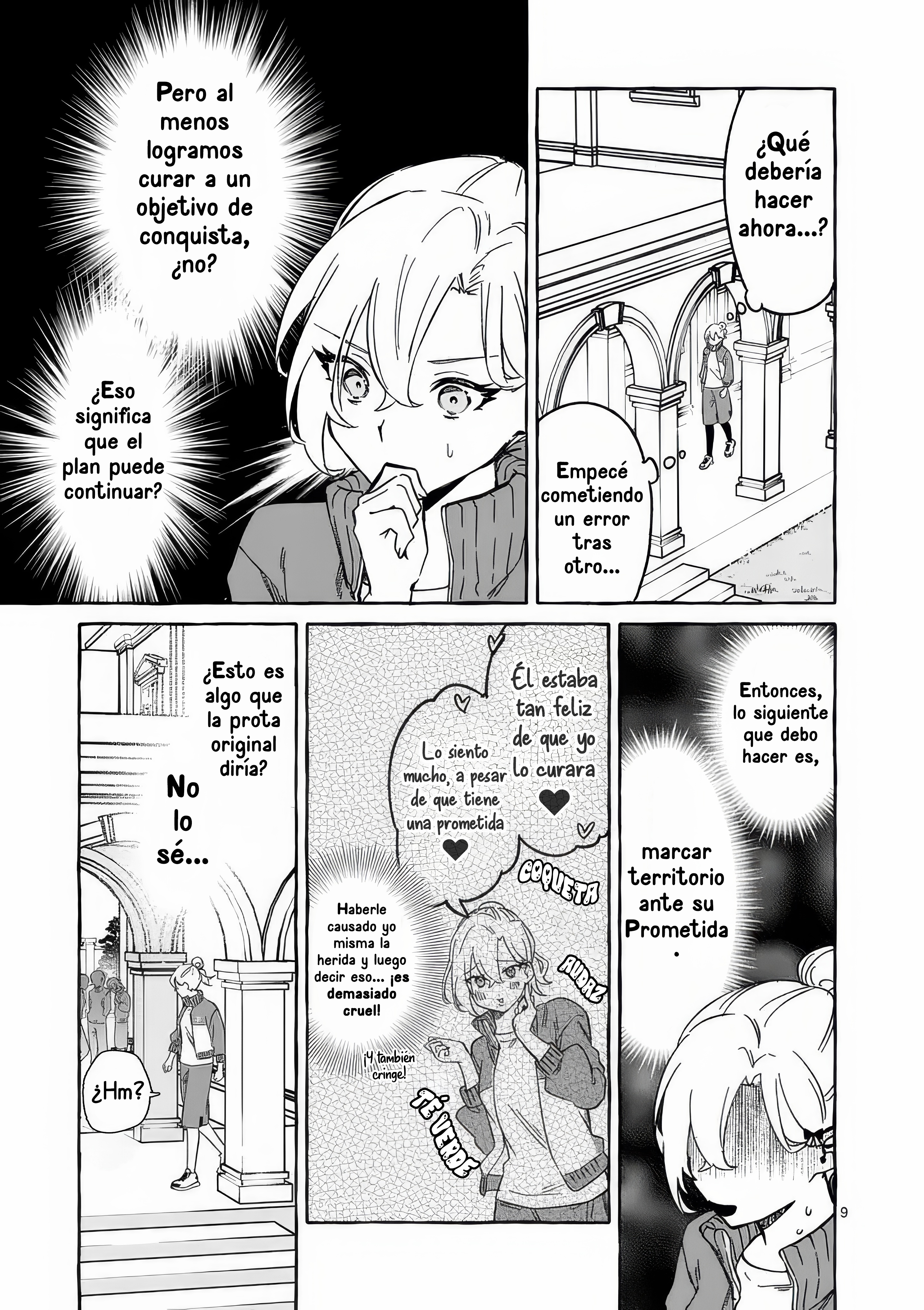 Hametsu o Hikaeta Akuyaku Reijō ga Muri Shite Heroine wo Enjita Kekka Taida na Yosei ga Akogare Nanoni, Daini Oji no Dekiai Route ni Konwakuchu capítulo 8 página 12