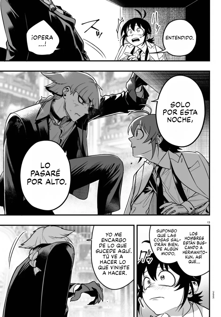 Iruma-kun: if mafia capítulo 17 página 15