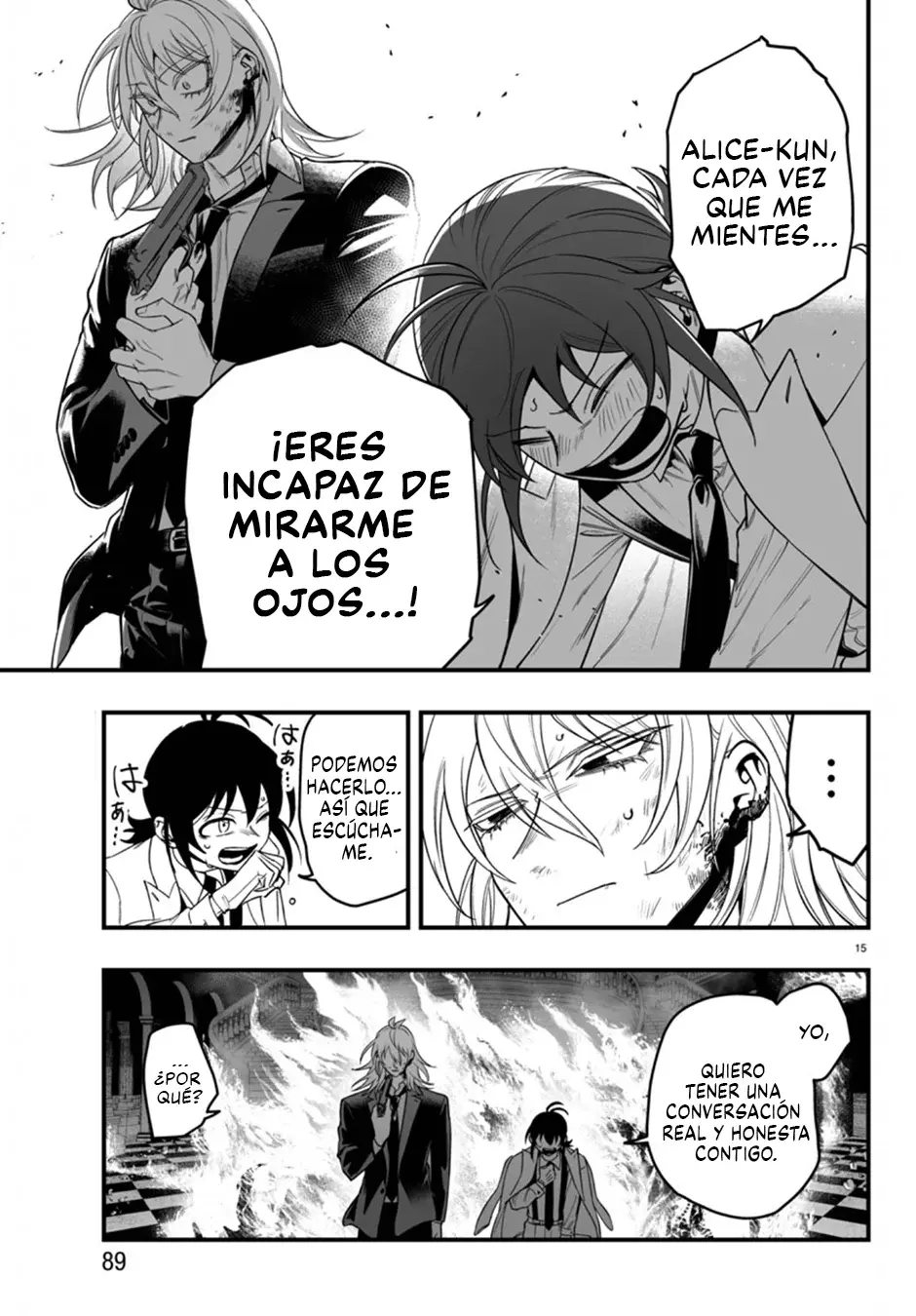 Iruma-kun: if mafia capítulo 18 página 15