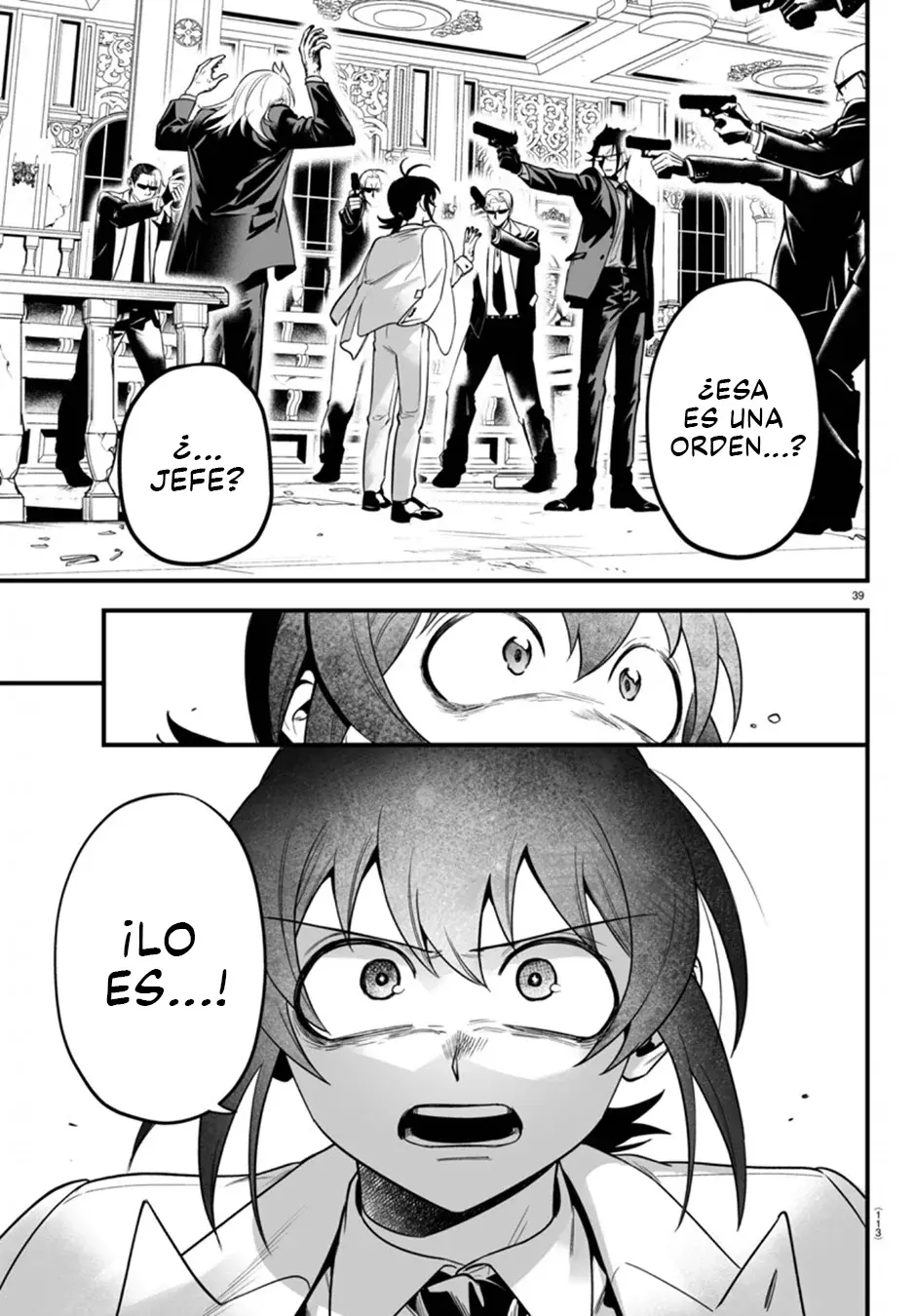 Iruma-kun: if mafia capítulo 18 página 37