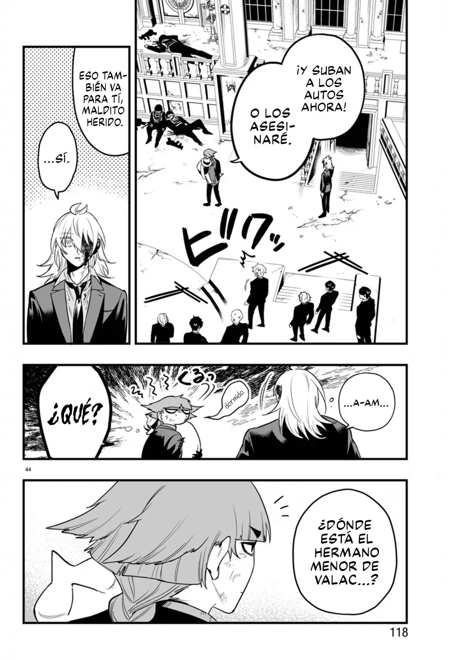 Iruma-kun: if mafia capítulo 18 página 42