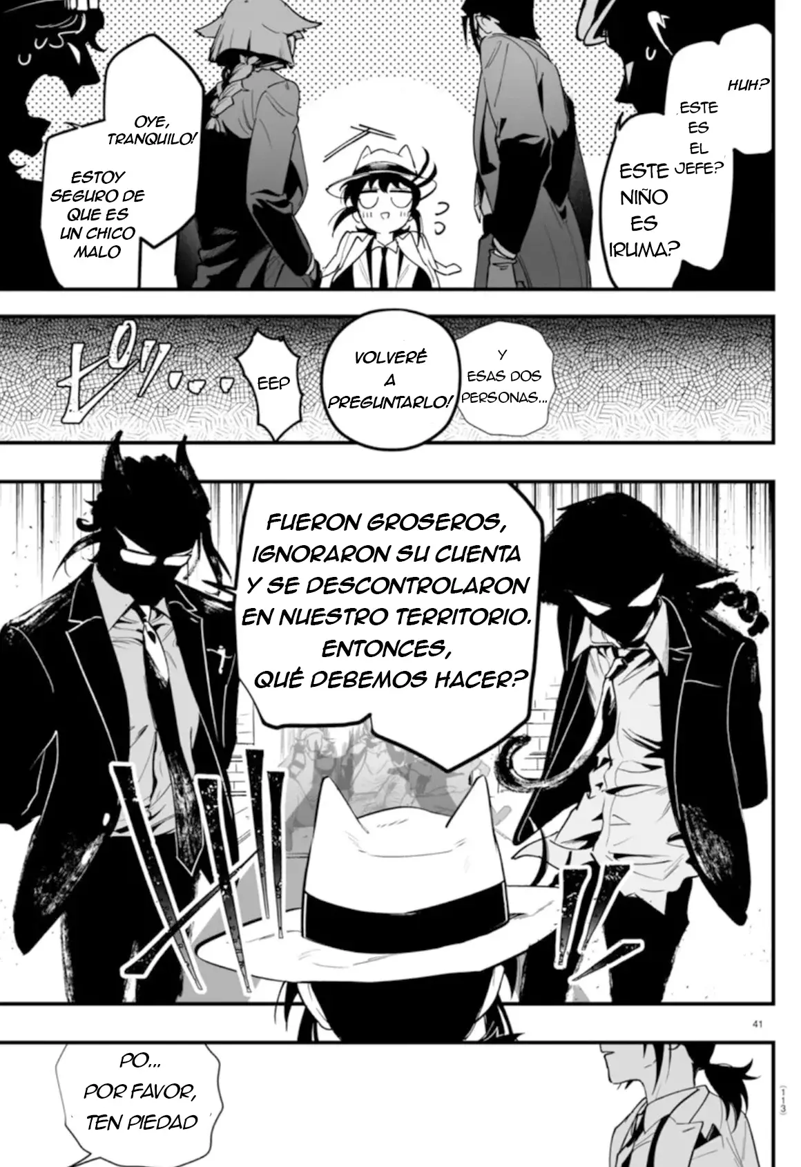 Iruma-kun: if mafia capítulo 2 página 40