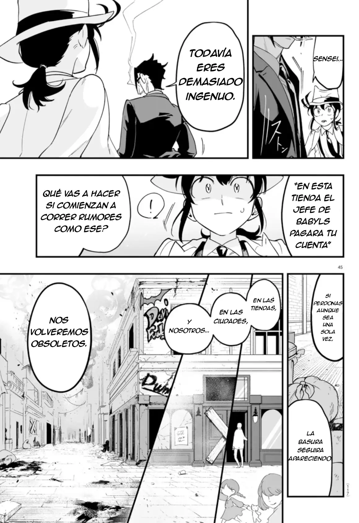 Iruma-kun: if mafia capítulo 2 página 44