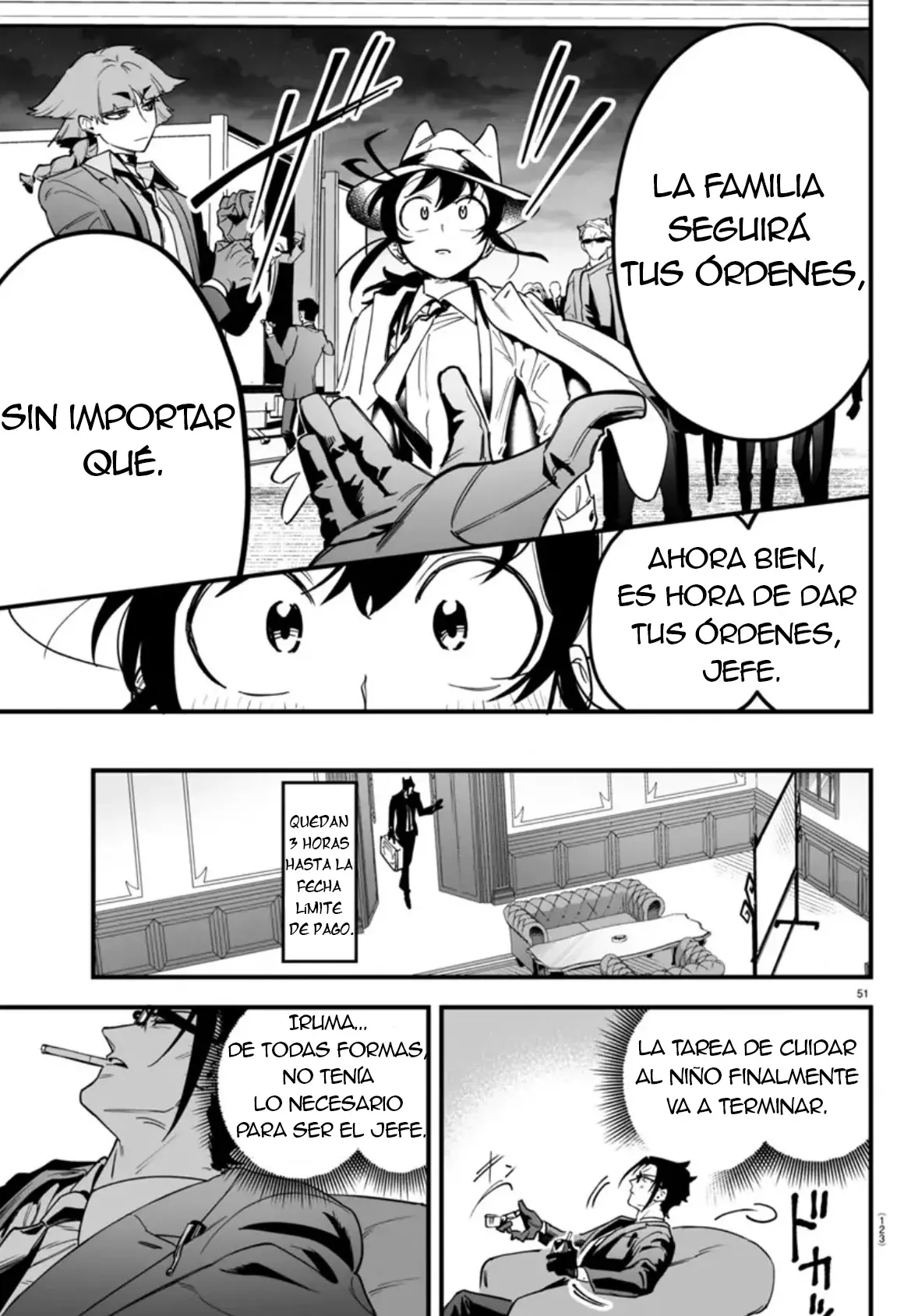 Iruma-kun: if mafia capítulo 2 página 50