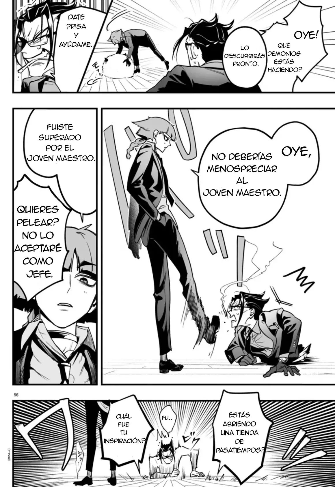Iruma-kun: if mafia capítulo 2 página 55
