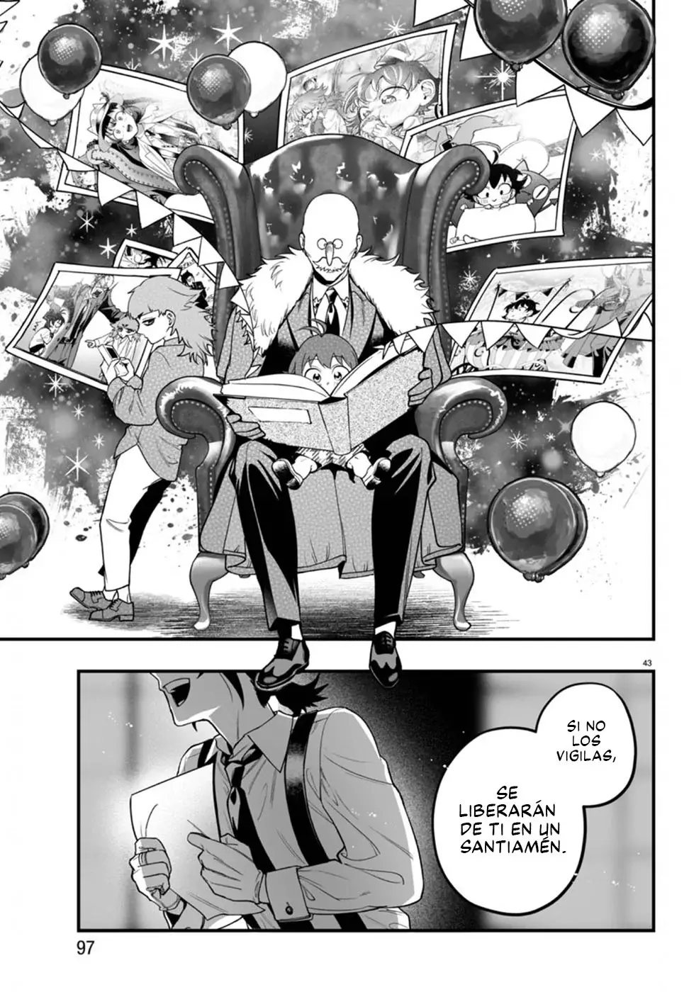 Iruma-kun: if mafia capítulo 21 página 42