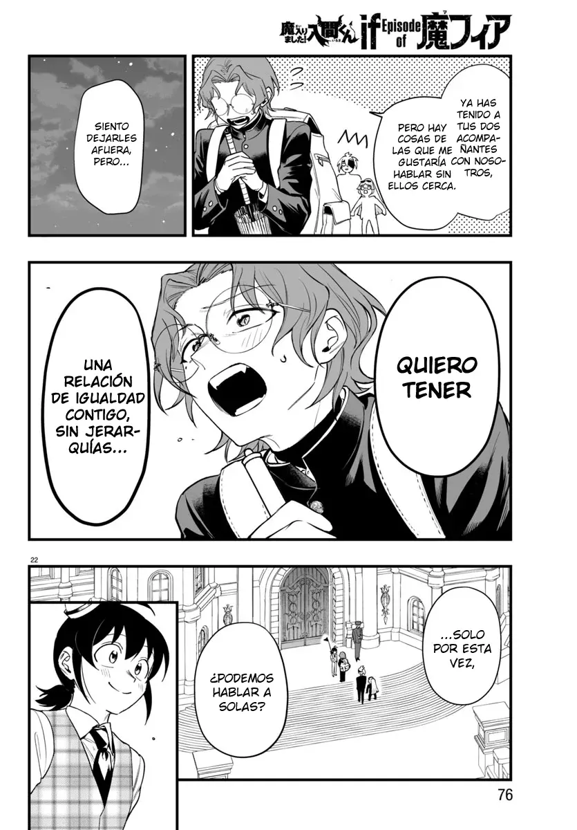 Iruma-kun: if mafia capítulo 24 página 23