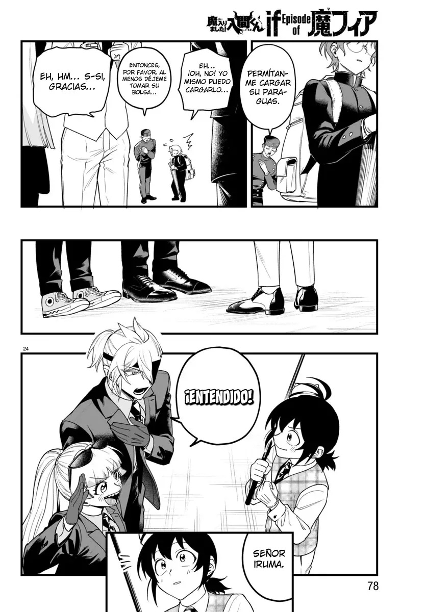 Iruma-kun: if mafia capítulo 24 página 25