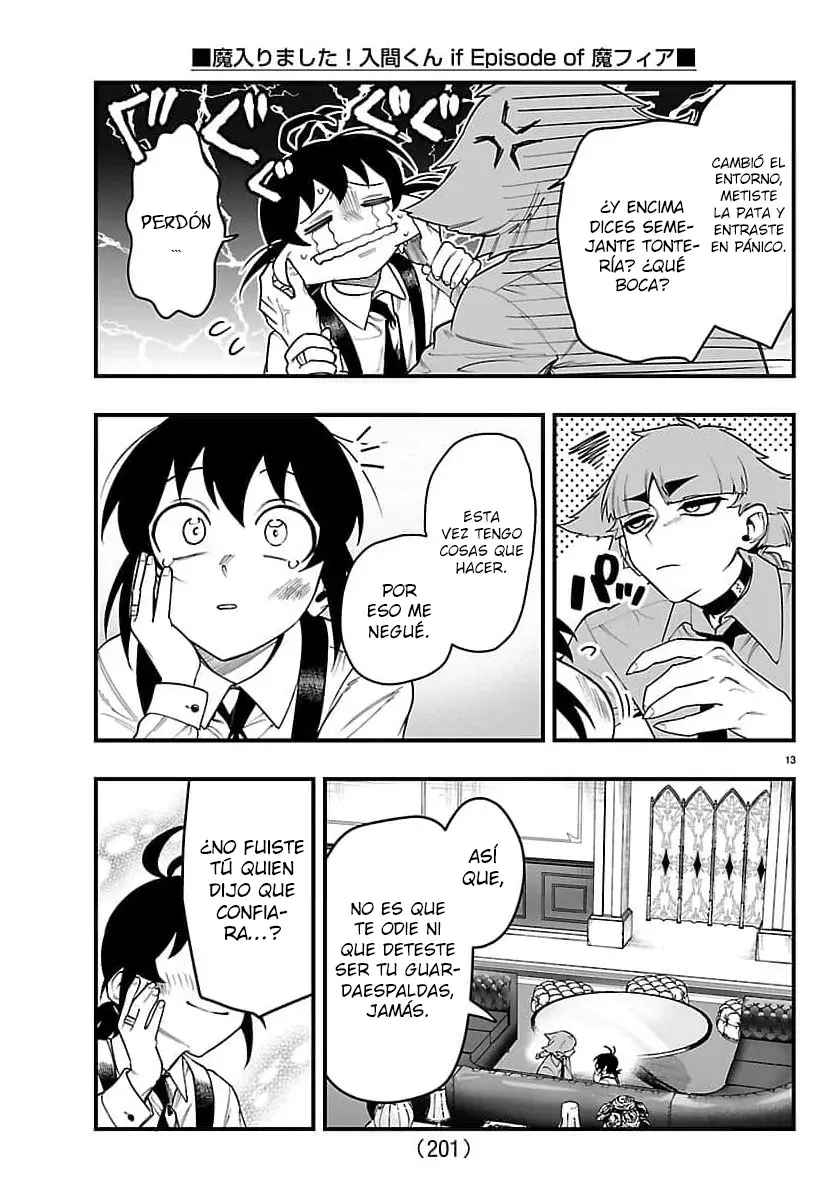 Iruma-kun: if mafia capítulo 29 página 14