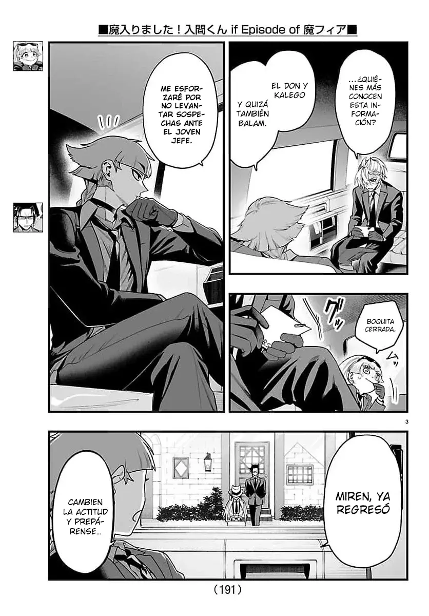 Iruma-kun: if mafia capítulo 29 página 4