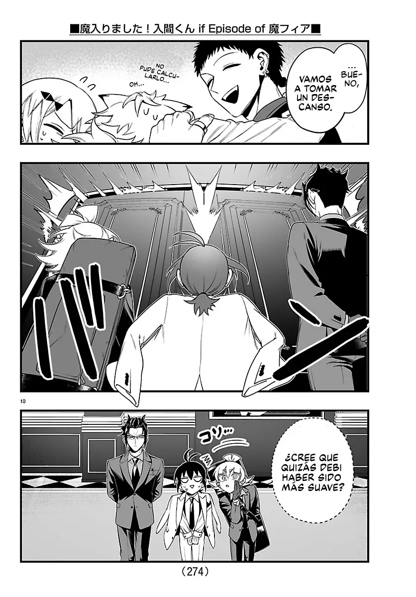 Iruma-kun: if mafia capítulo 33 página 10