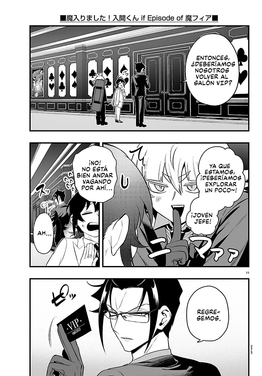 Iruma-kun: if mafia capítulo 33 página 11
