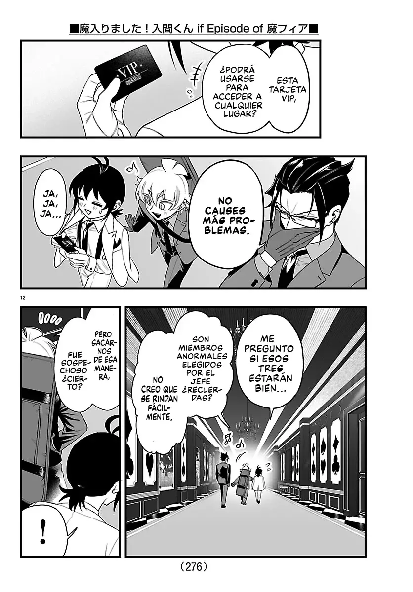Iruma-kun: if mafia capítulo 33 página 12