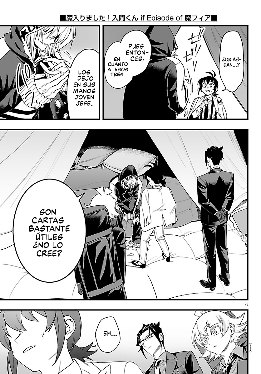 Iruma-kun: if mafia capítulo 34 página 17