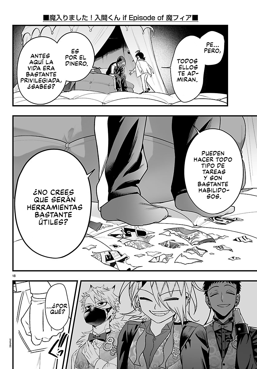 Iruma-kun: if mafia capítulo 34 página 18