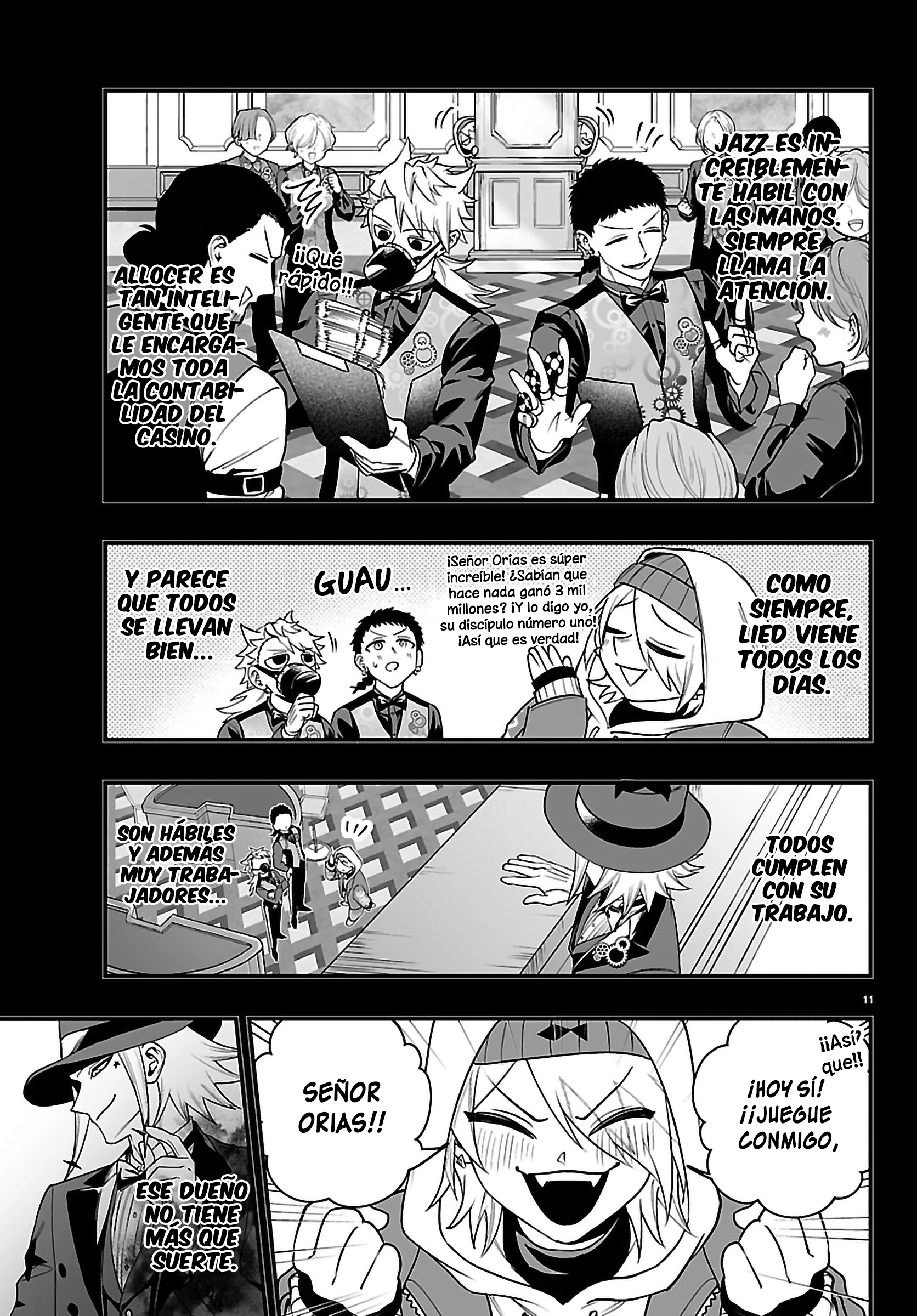 Iruma-kun: if mafia capítulo 36 página 13