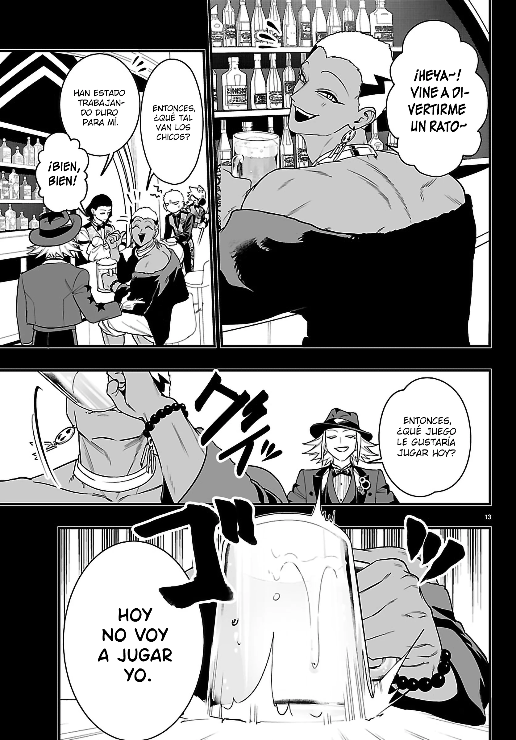 Iruma-kun: if mafia capítulo 36 página 15
