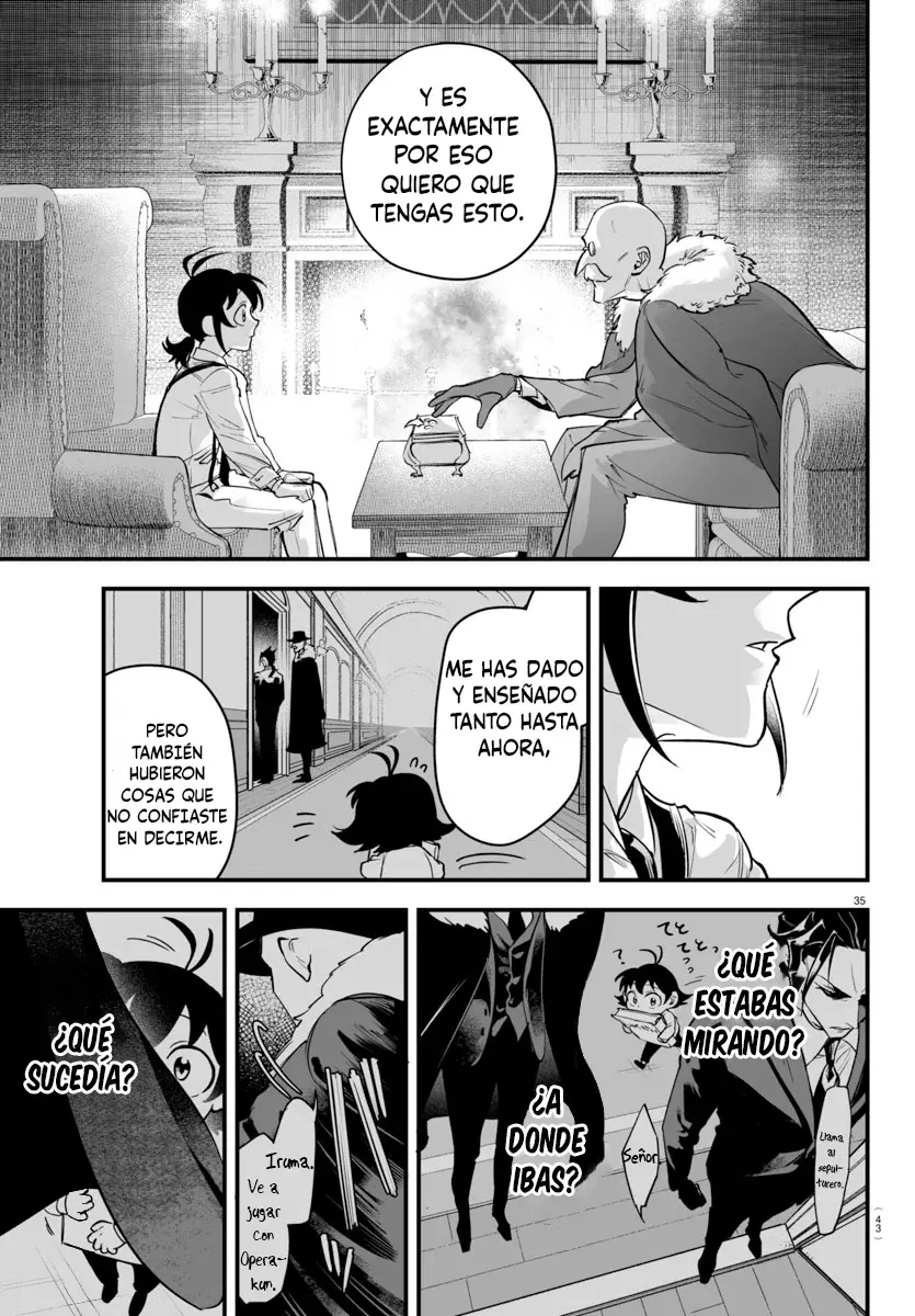 Iruma-kun: if mafia capítulo 4 página 36