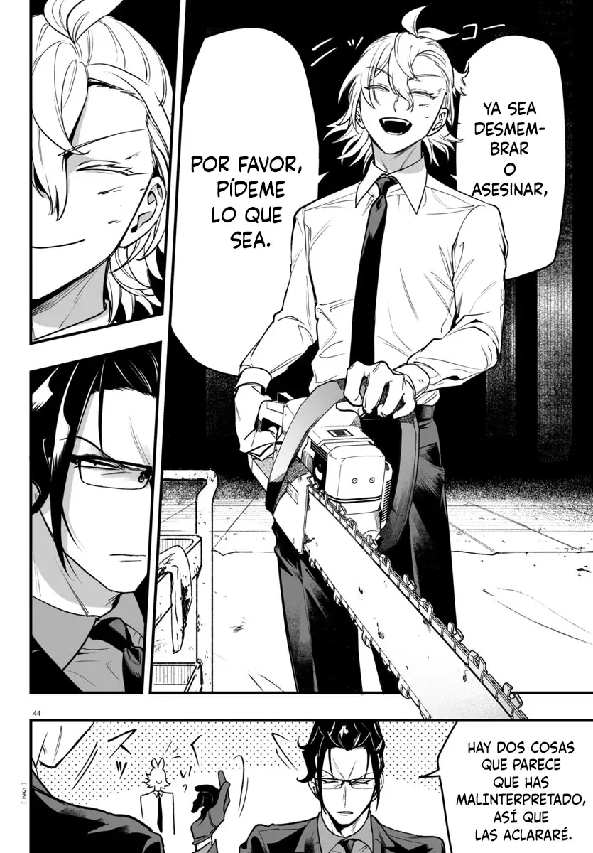 Iruma-kun: if mafia capítulo 4 página 44