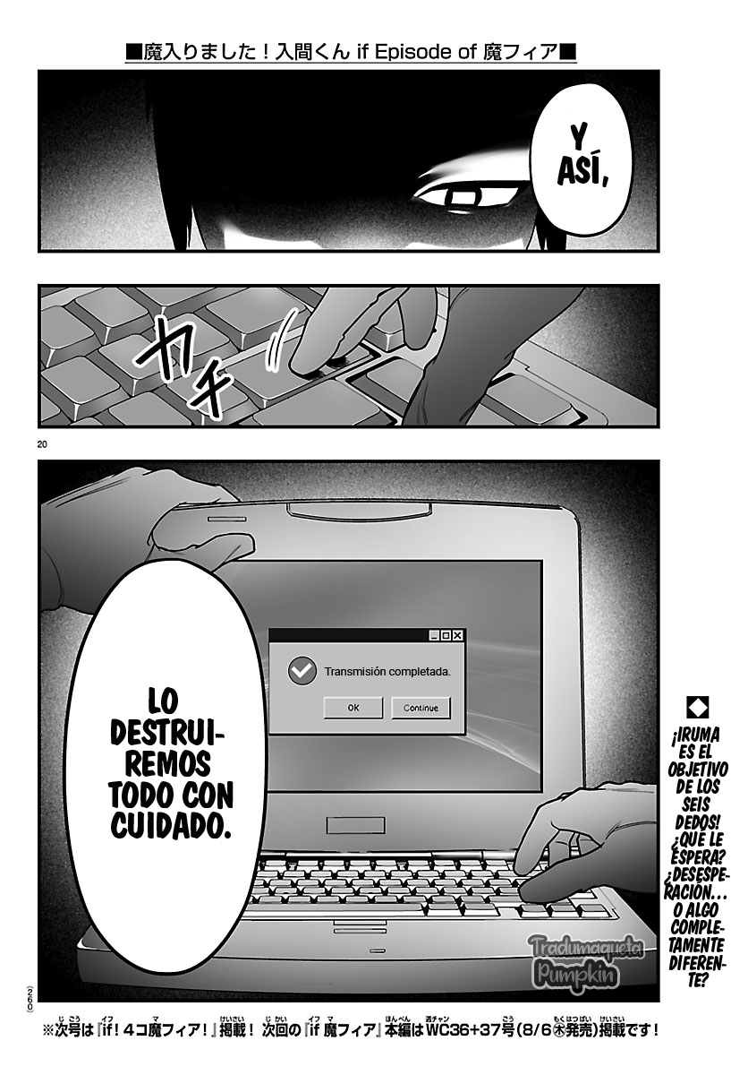 Iruma-kun: if mafia capítulo 42 página 20