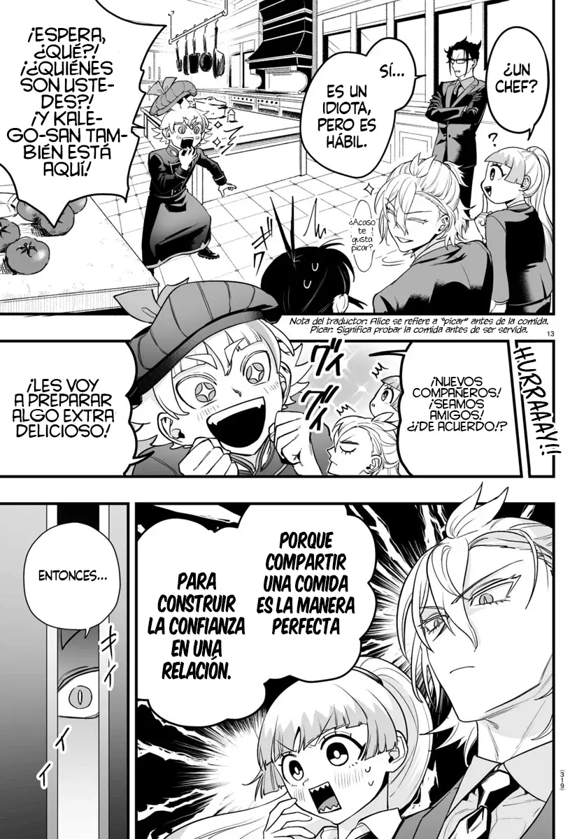 Iruma-kun: if mafia capítulo 7 página 12