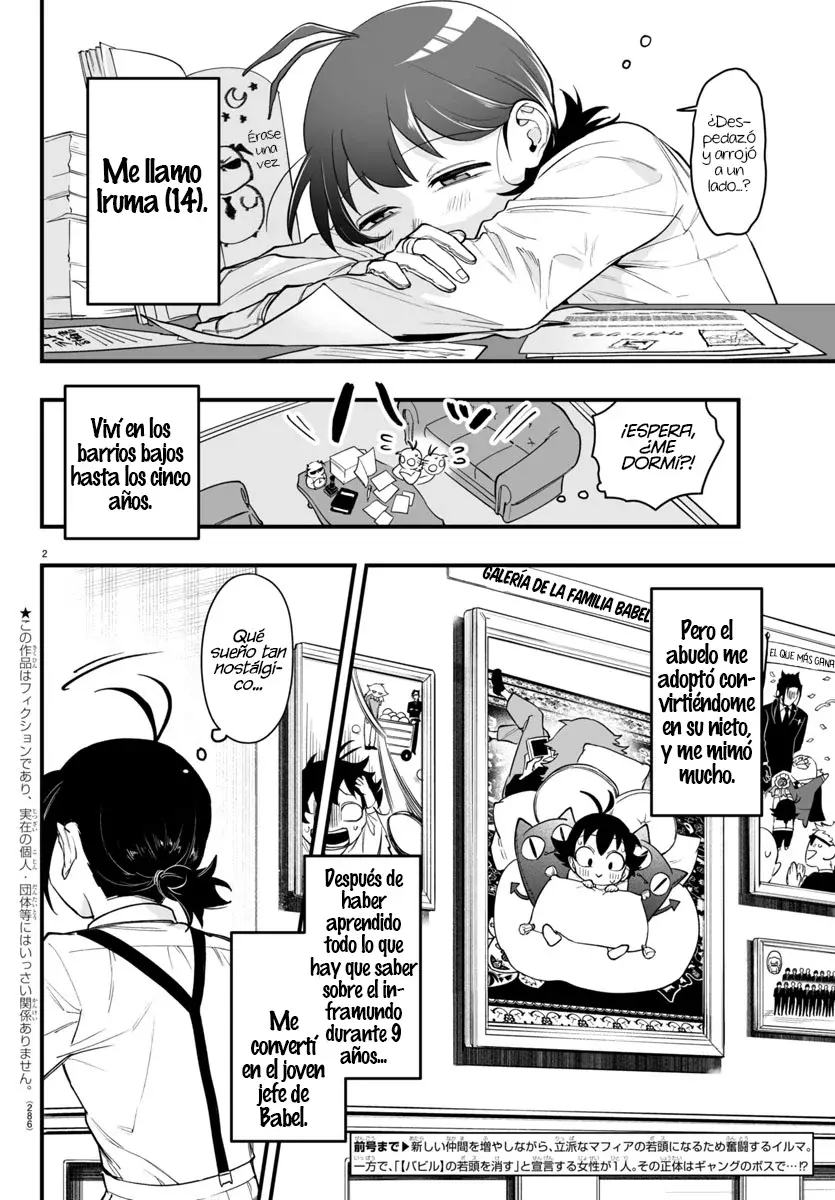 Iruma-kun: if mafia capítulo 8 página 2