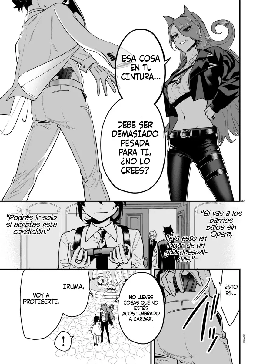 Iruma-kun: if mafia capítulo 8 página 35