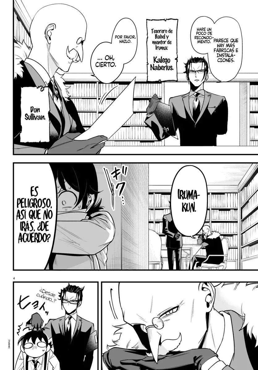 Iruma-kun: if mafia capítulo 8 página 4