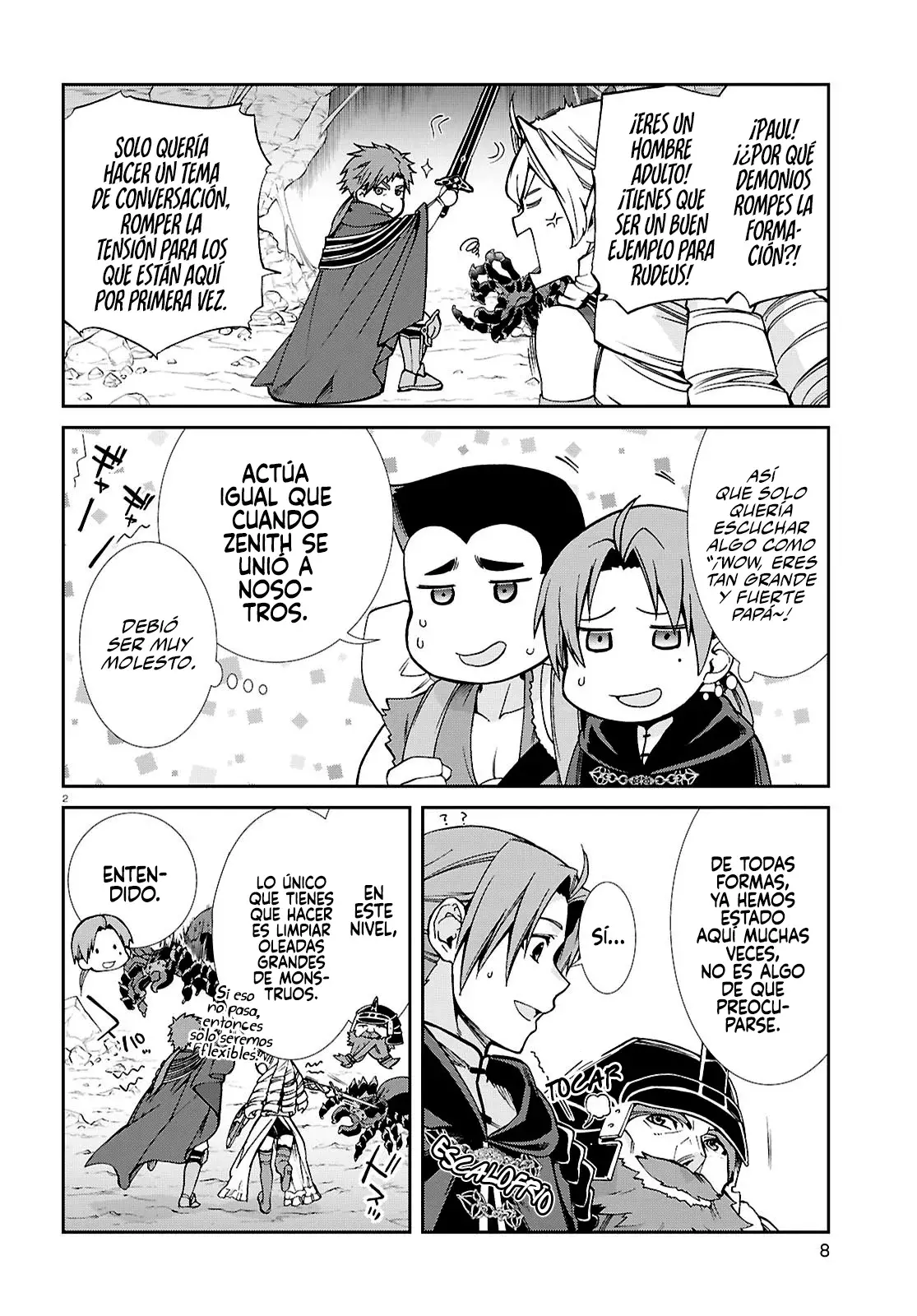 Mushoku Tensei: Isekai Ittara Honki Dasu capítulo 102 página 8