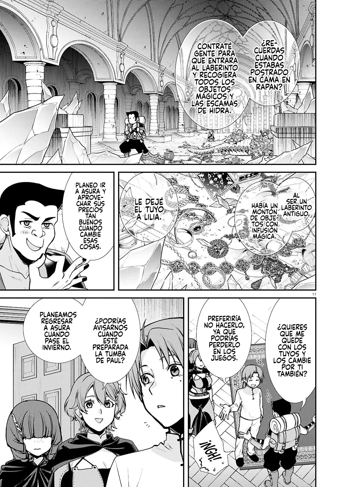 Mushoku Tensei: Isekai Ittara Honki Dasu capítulo 116 página 14