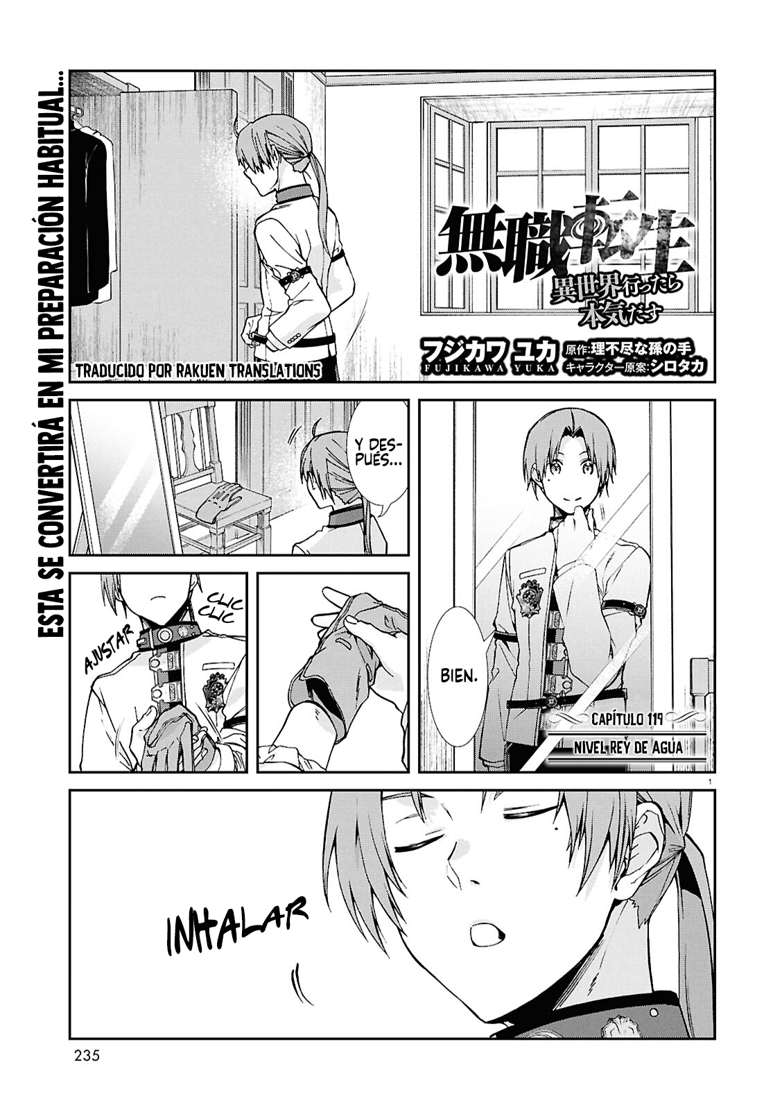 Mushoku Tensei: Isekai Ittara Honki Dasu capítulo 119 página 4