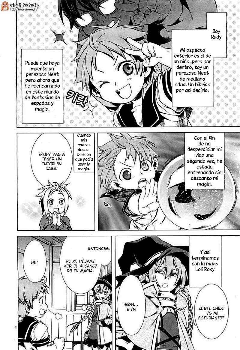 Mushoku Tensei: Isekai Ittara Honki Dasu capítulo 2 página 3