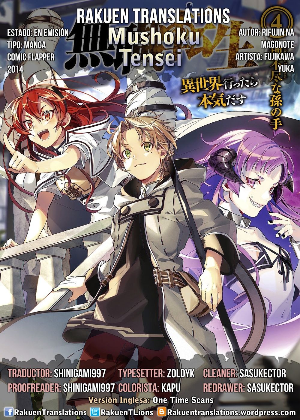 Mushoku Tensei: Isekai Ittara Honki Dasu capítulo 33 página 1