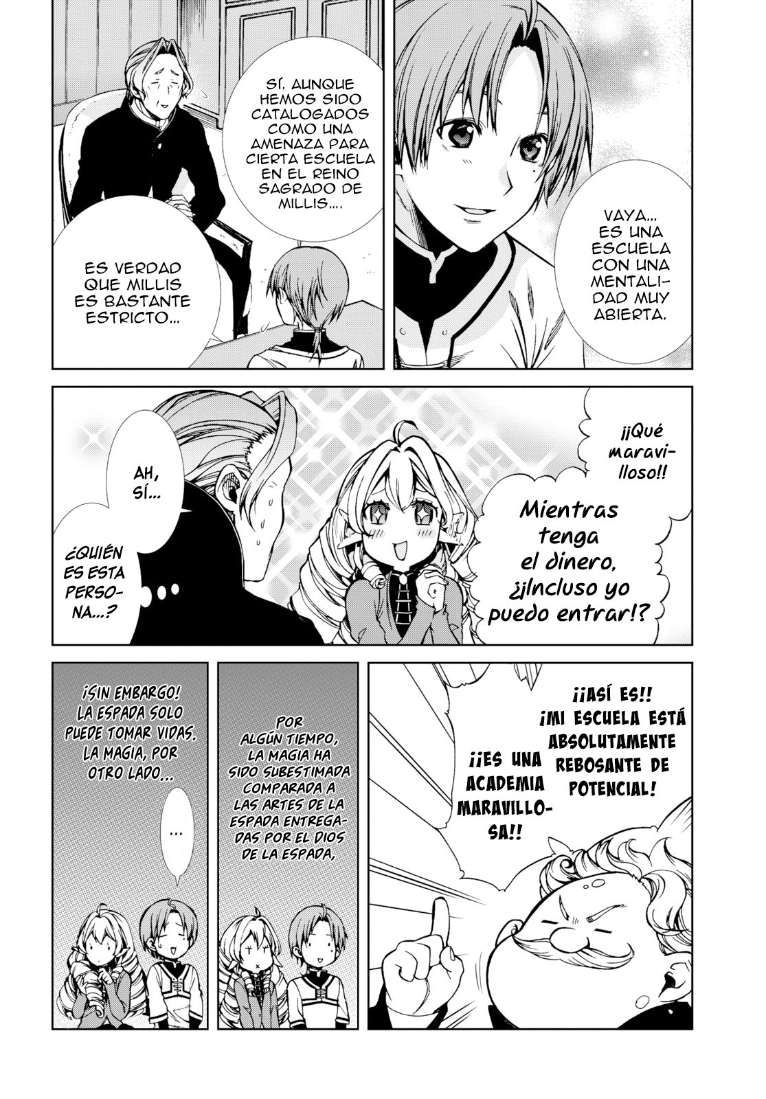 Mushoku Tensei: Isekai Ittara Honki Dasu capítulo 54 página 9