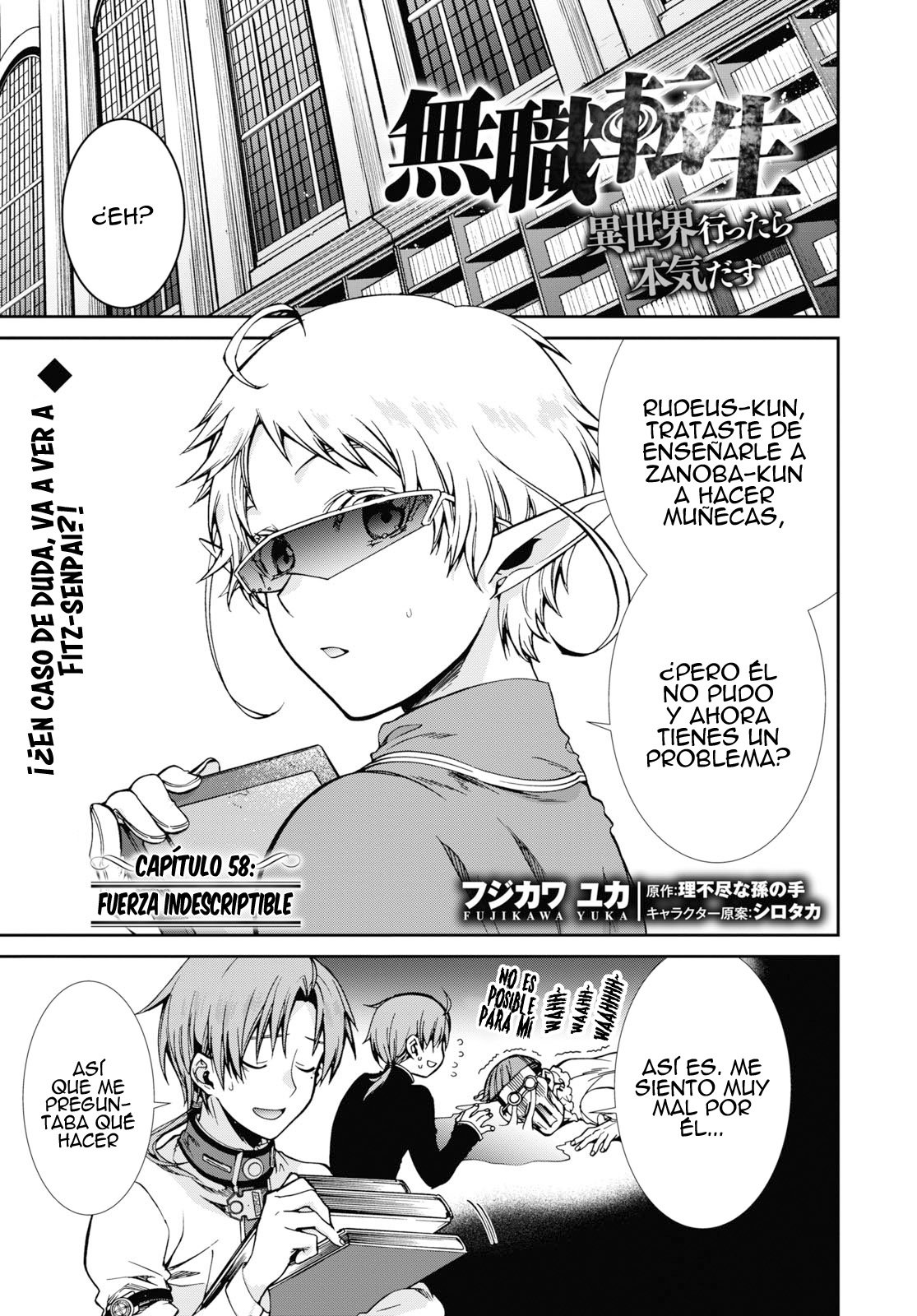 Mushoku Tensei: Isekai Ittara Honki Dasu capítulo 58 página 2