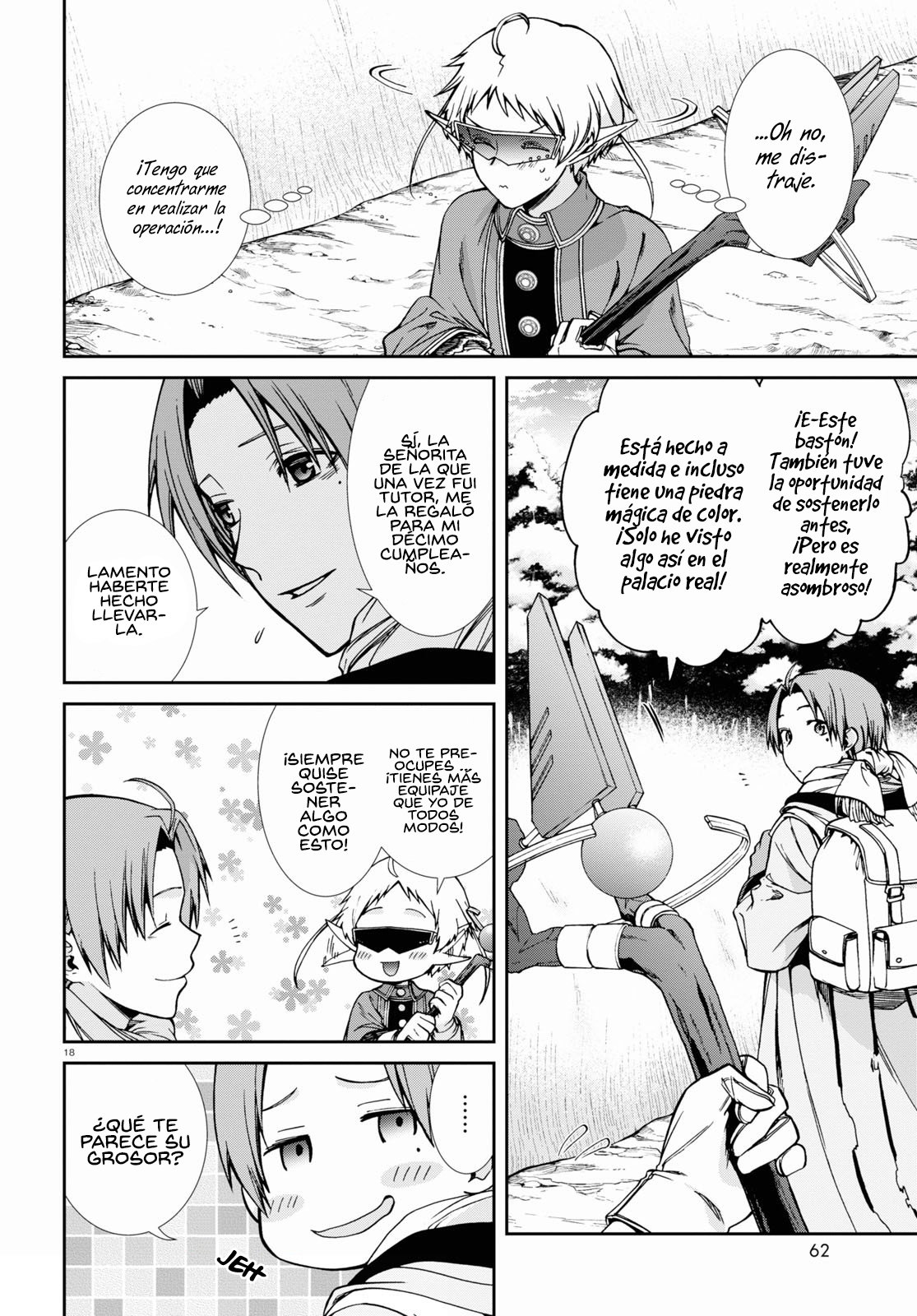 Mushoku Tensei: Isekai Ittara Honki Dasu capítulo 73 página 24