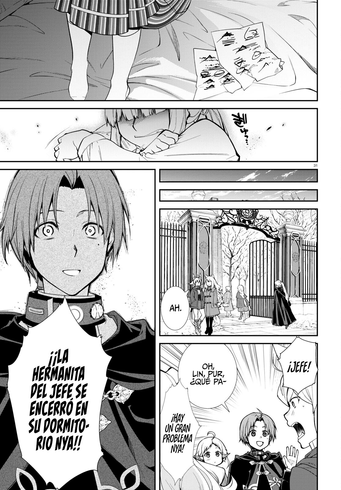 Mushoku Tensei: Isekai Ittara Honki Dasu capítulo 91 página 34