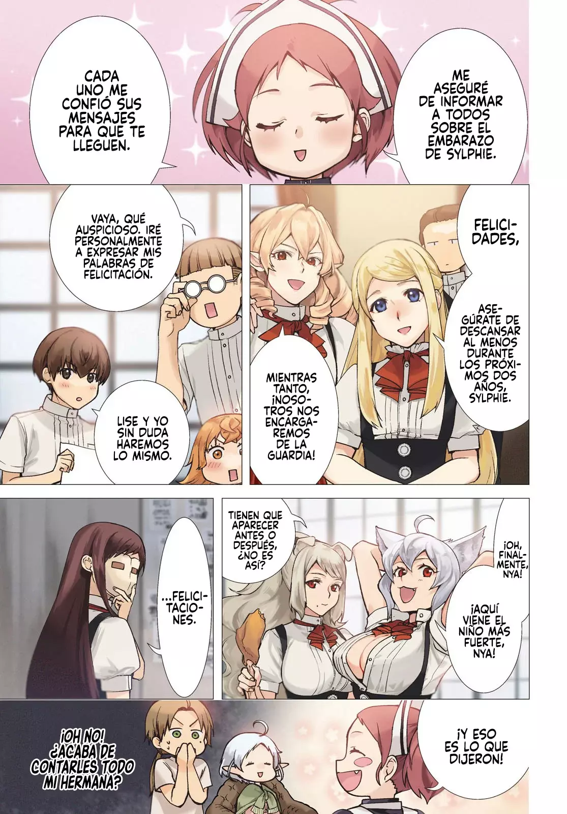 Mushoku Tensei: Isekai Ittara Honki Dasu capítulo 97 página 4
