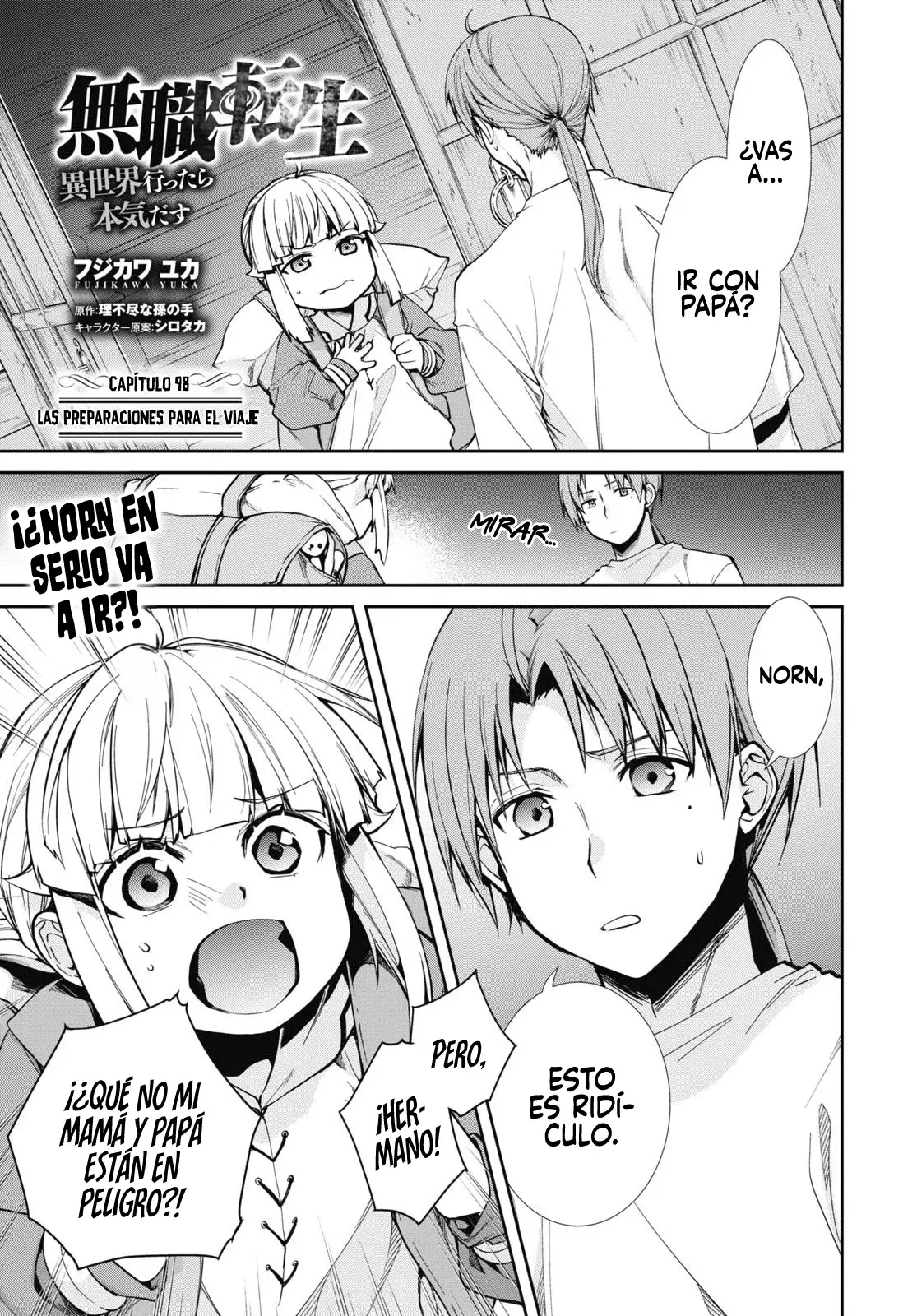 Mushoku Tensei: Isekai Ittara Honki Dasu capítulo 98 página 6