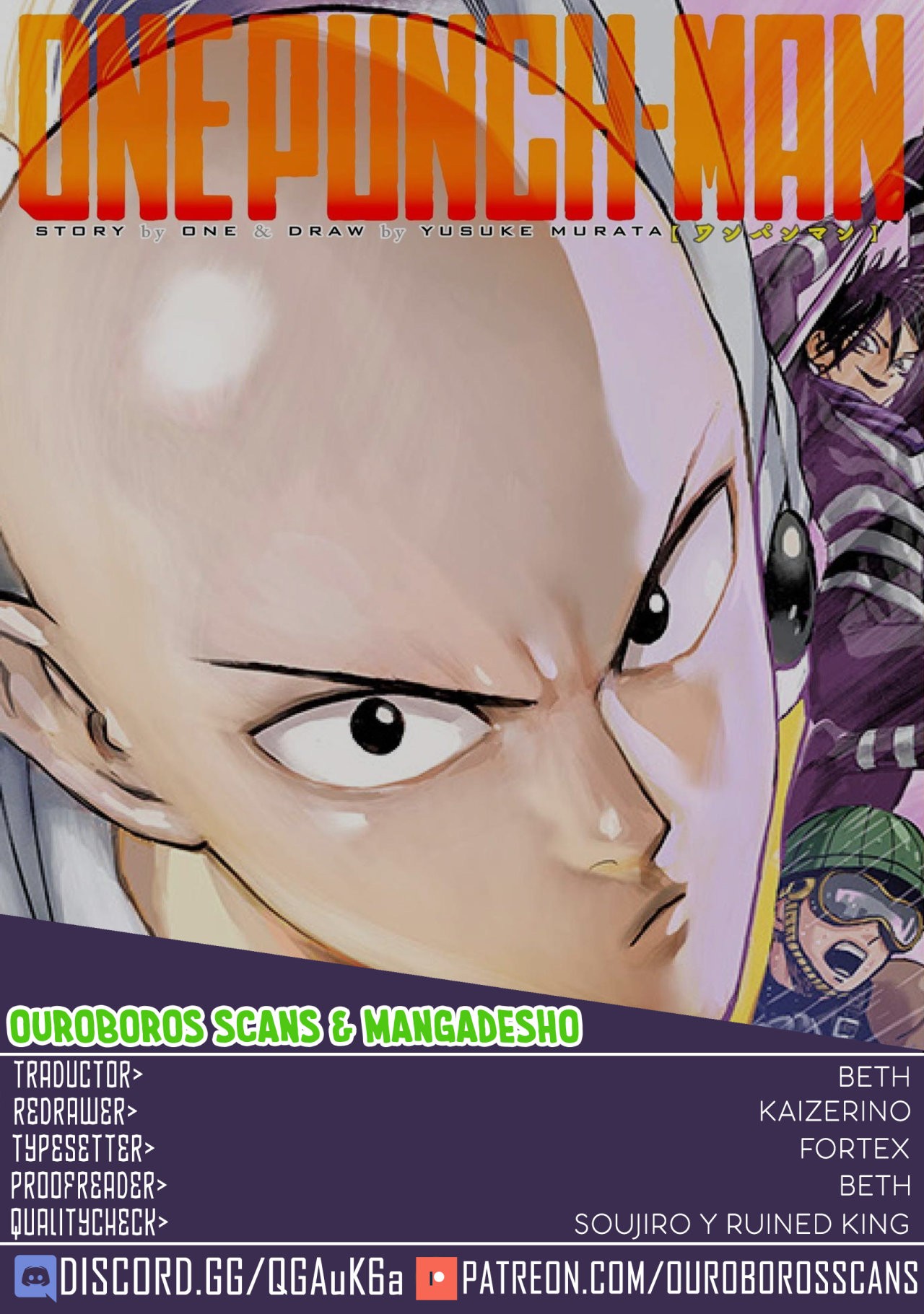 One Punch-Man capítulo 168 página 1
