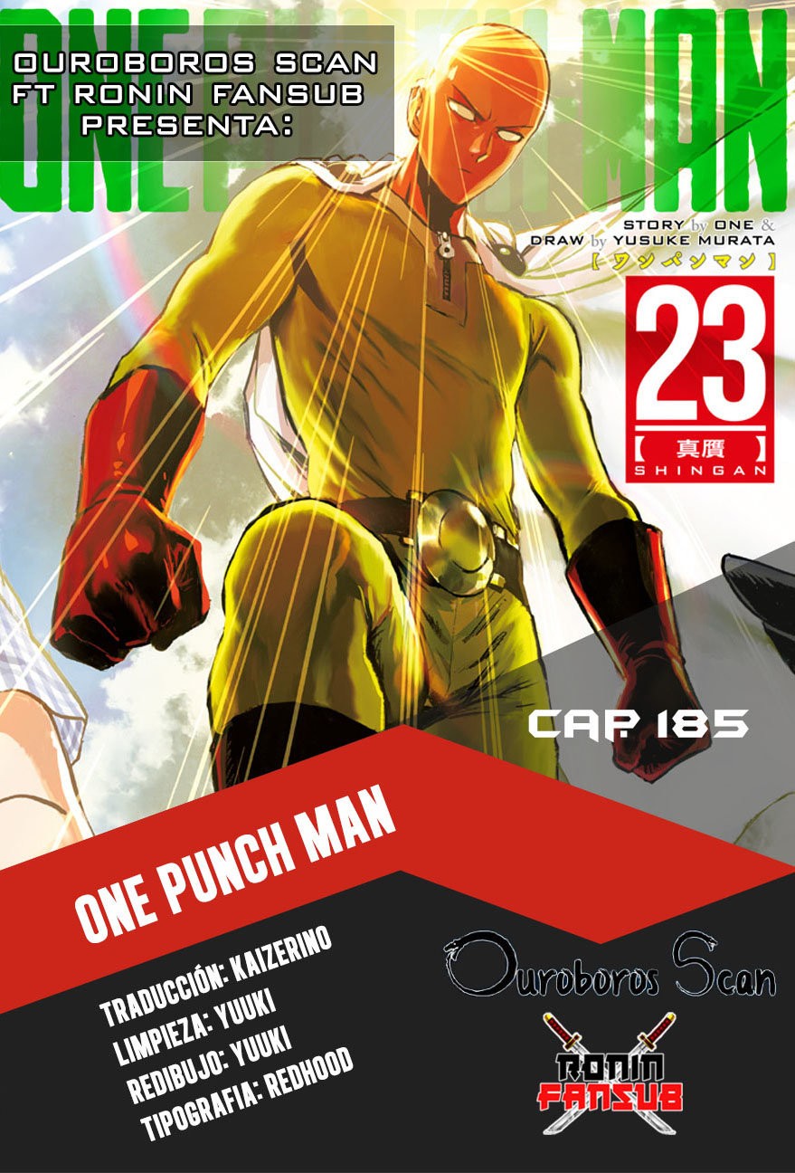 One Punch-Man capítulo 185 página 1