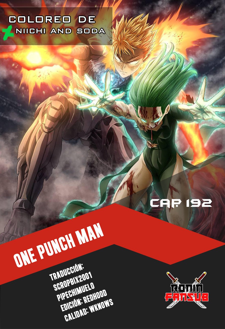 One Punch-Man capítulo 192 página 1